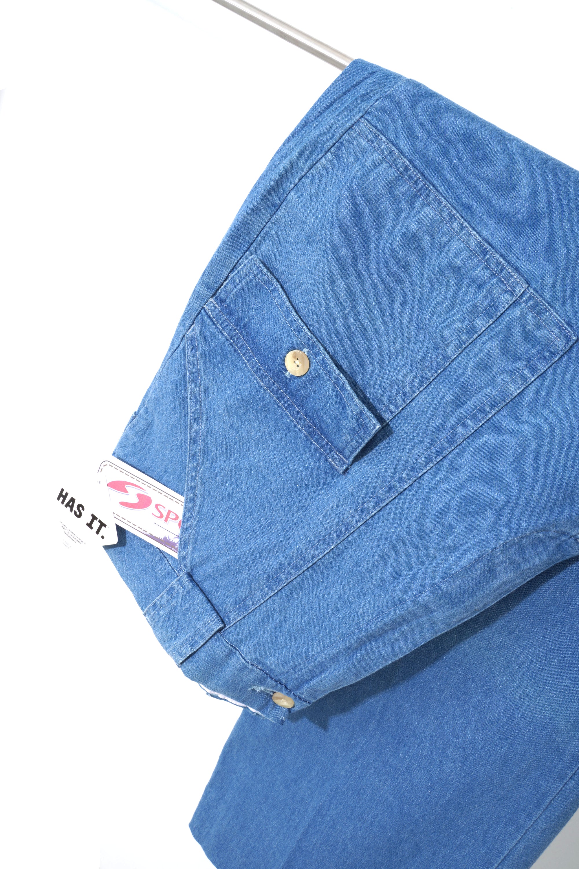 90S SPORTIF USA MULTI POCKET DENIM PANTS (DEADSTOCK)