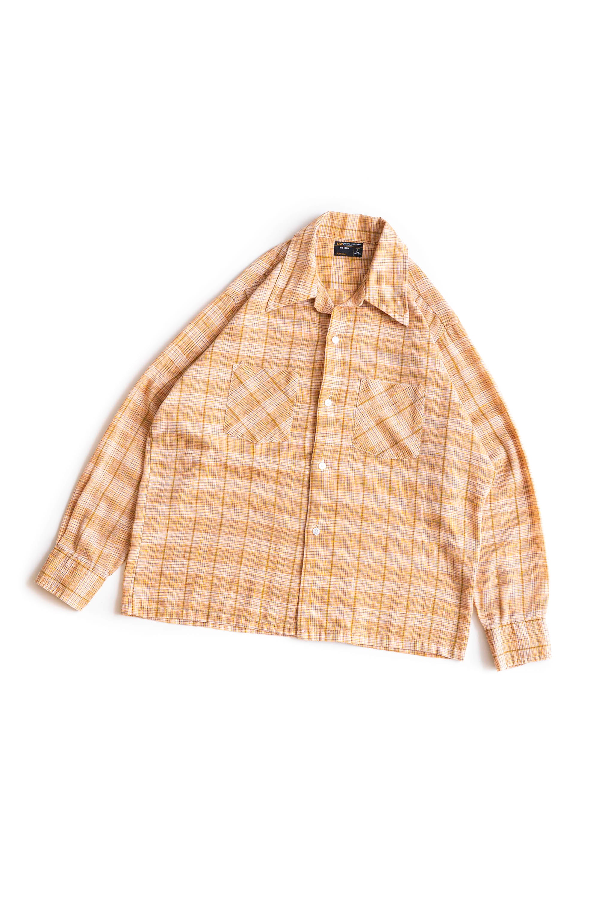 70S JCPENNY CHECK SHIRT