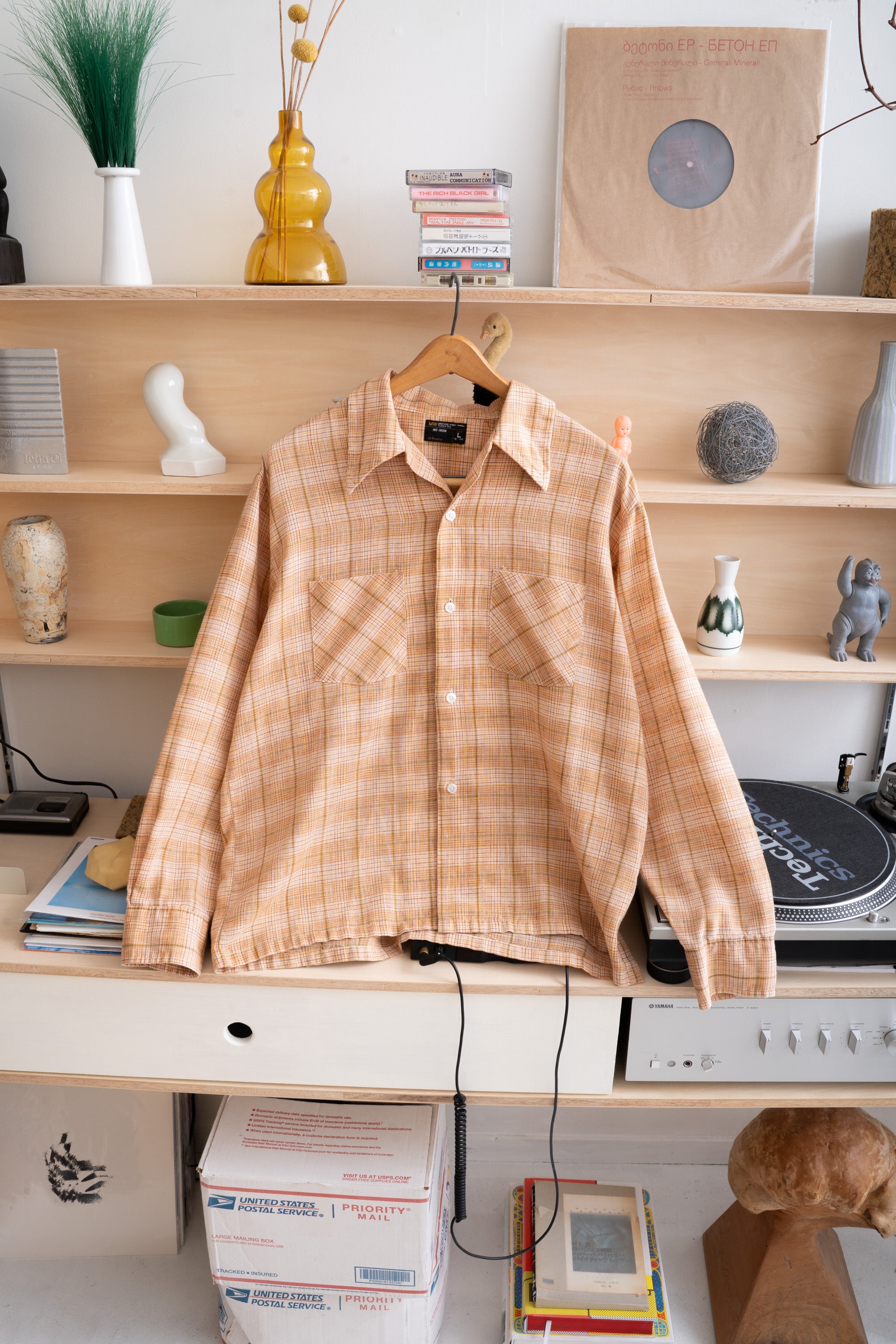 70S JCPENNY CHECK SHIRT