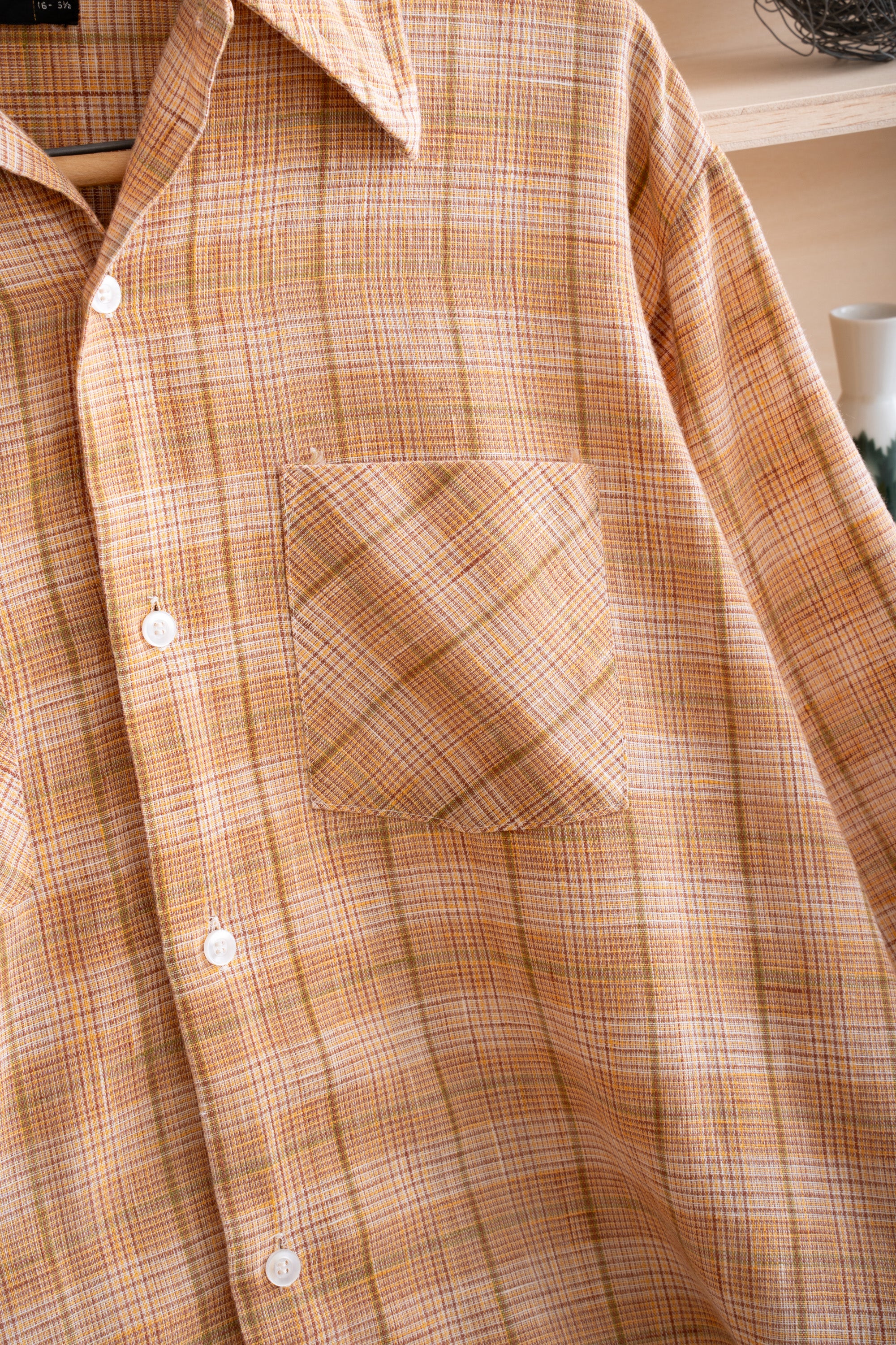 70S JCPENNY CHECK SHIRT