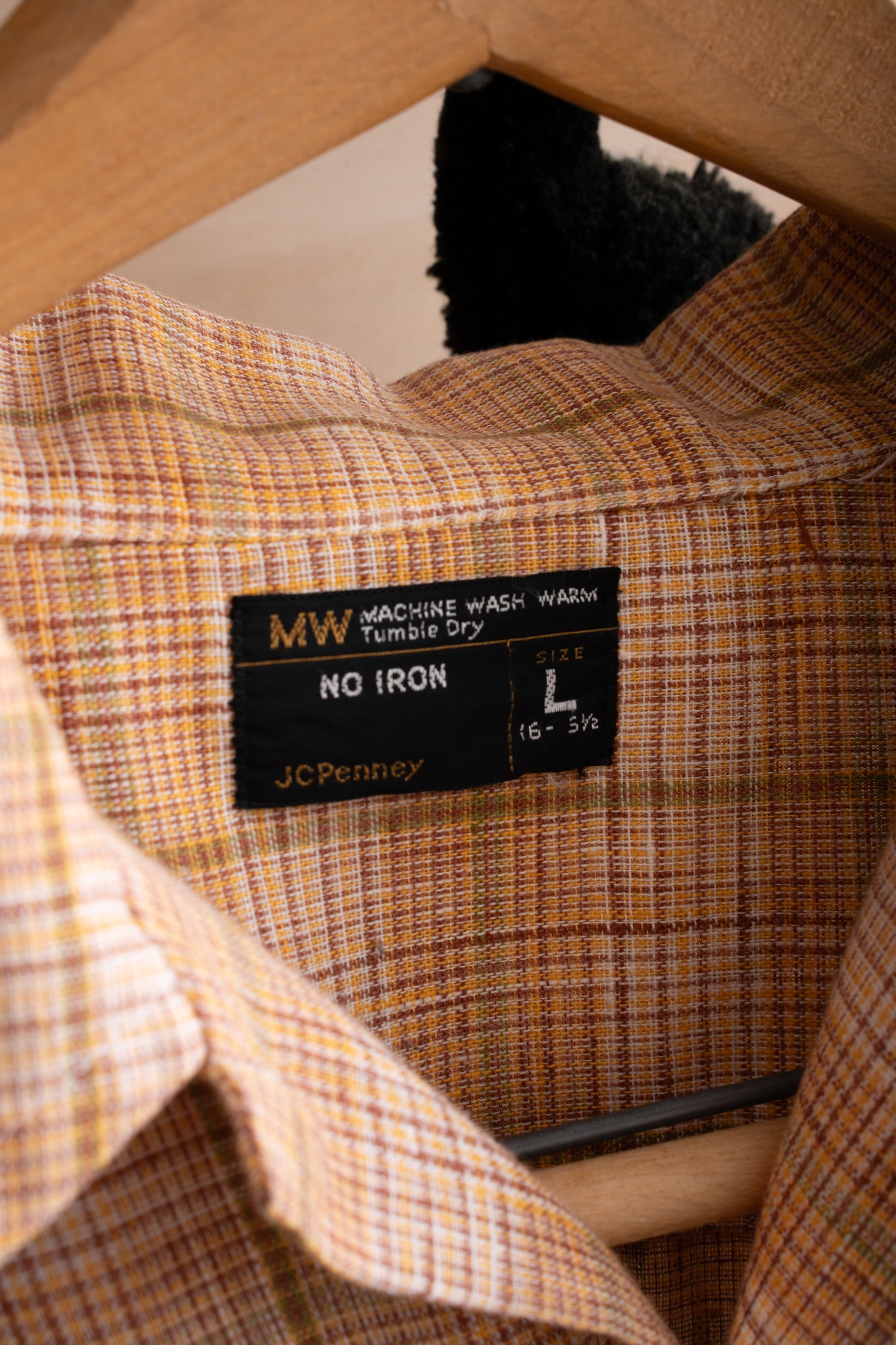 70S JCPENNY CHECK SHIRT