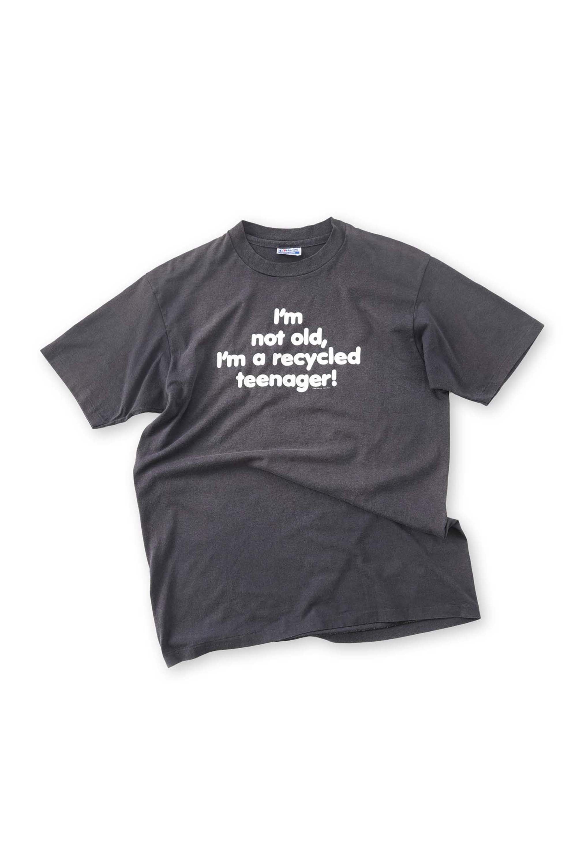 1986 MADE IN USA HANES MESSAGE T-SHIRT