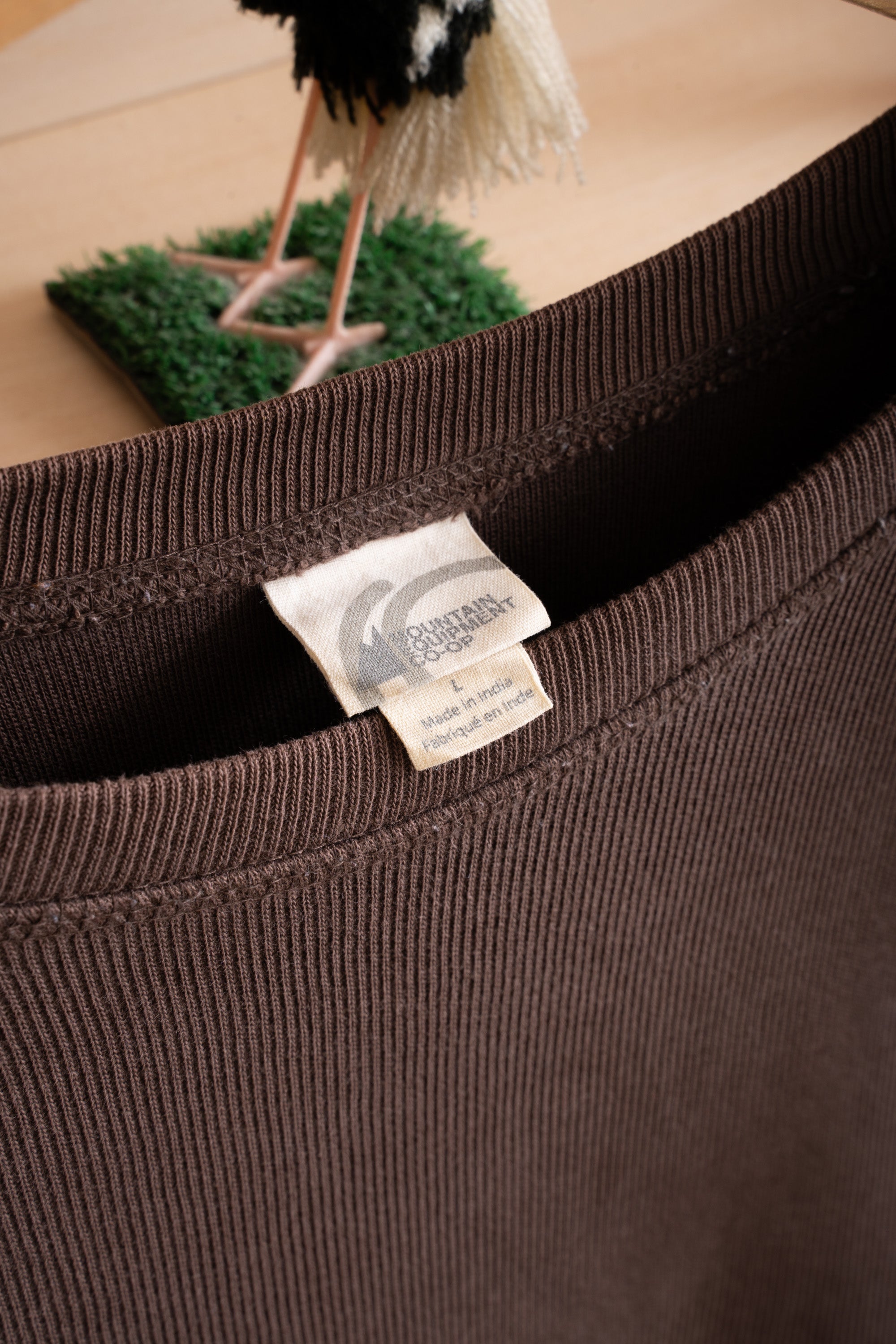 00~10S MOUNTAIN EQUIPMENT LONG SLEEVE RIBBED T-SHIRT