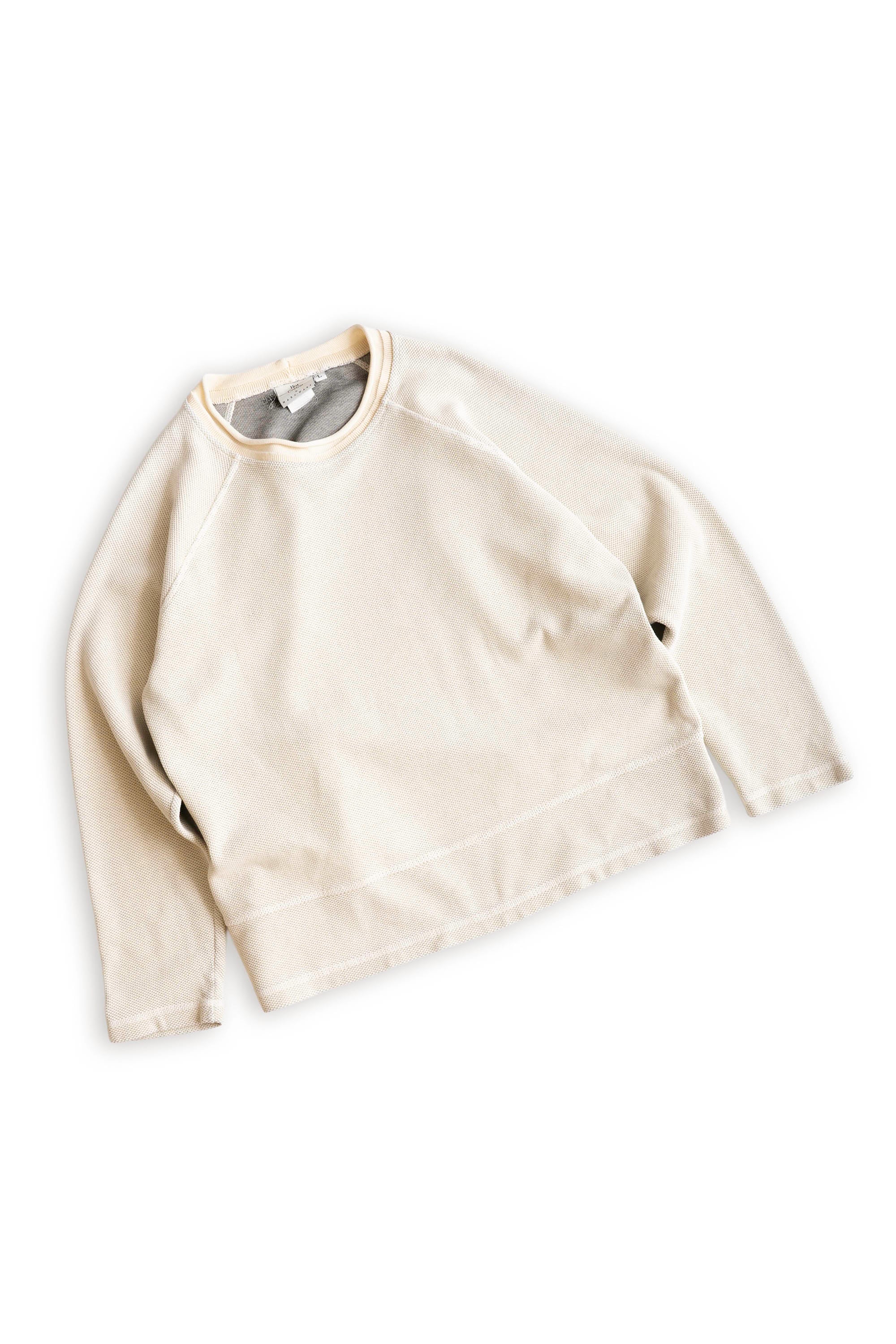 80~90S HOT COTTON MOSS-STITCHED PULLOVER
