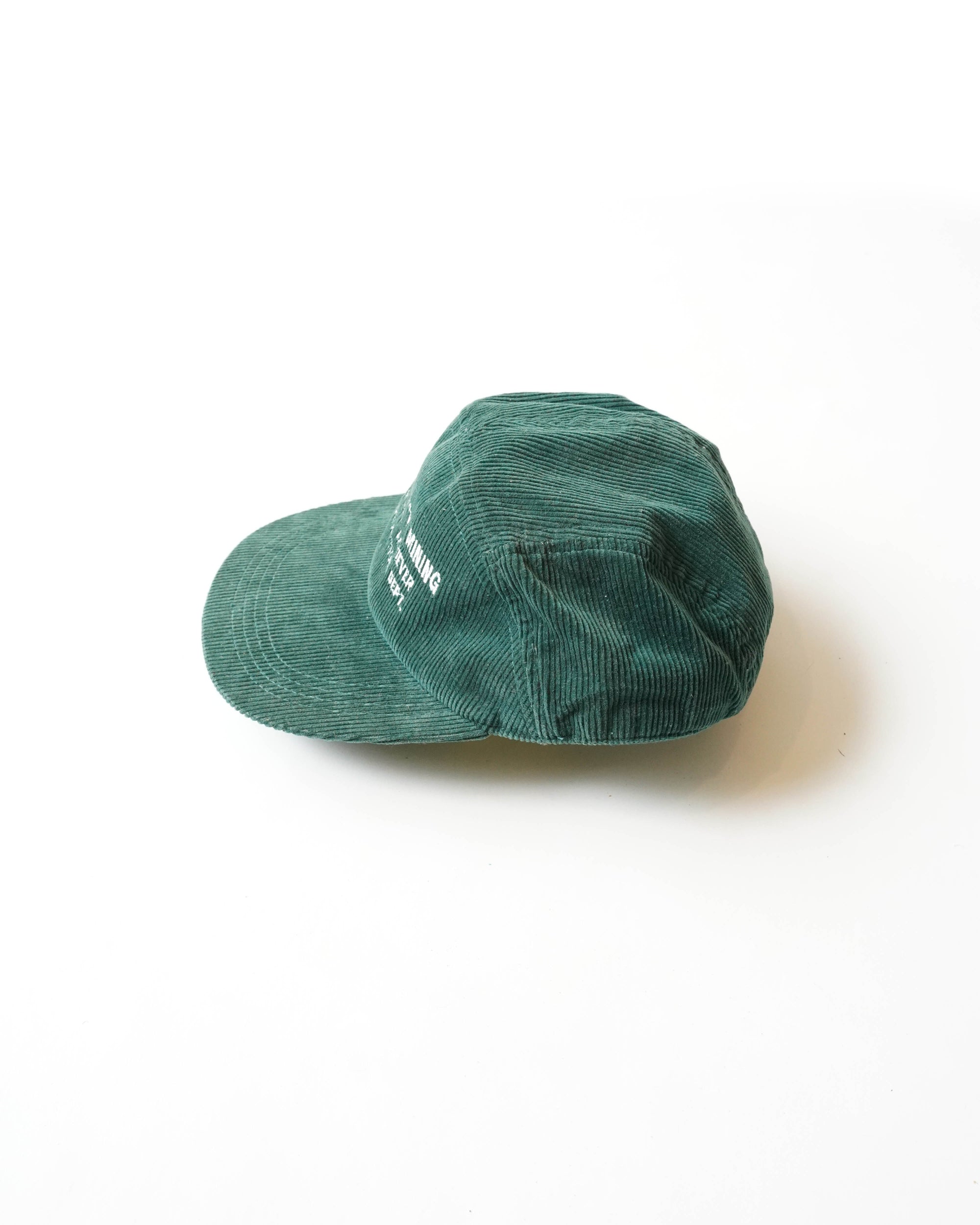 90S WARKWORTH MINING CORDUROY JET CAP