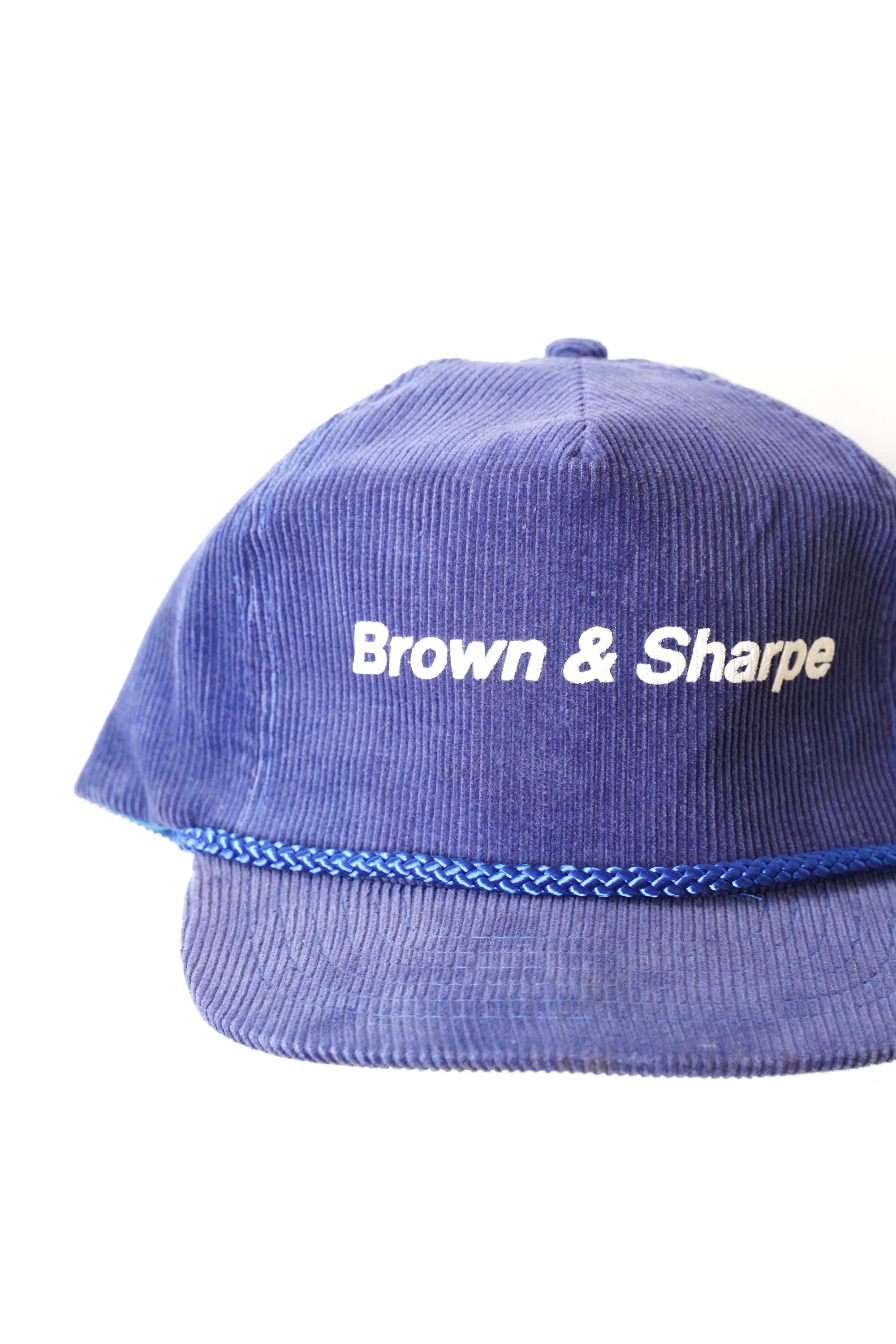 90S BROWN & SHARPE CORDUROY TRACKER CAP