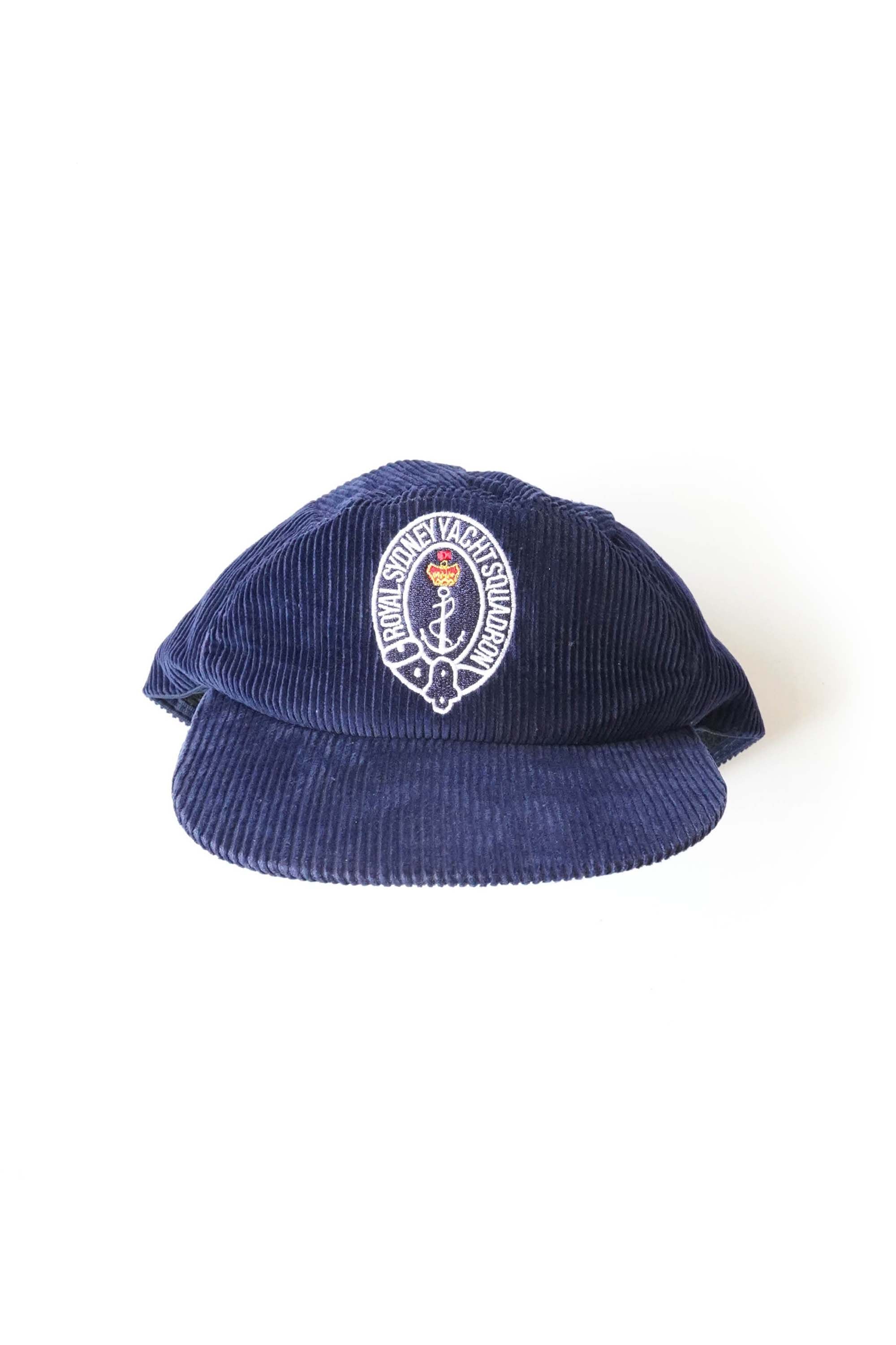 90S ROYAL SYDNEY YACHT SQUADRON CORDUROY JET CAP