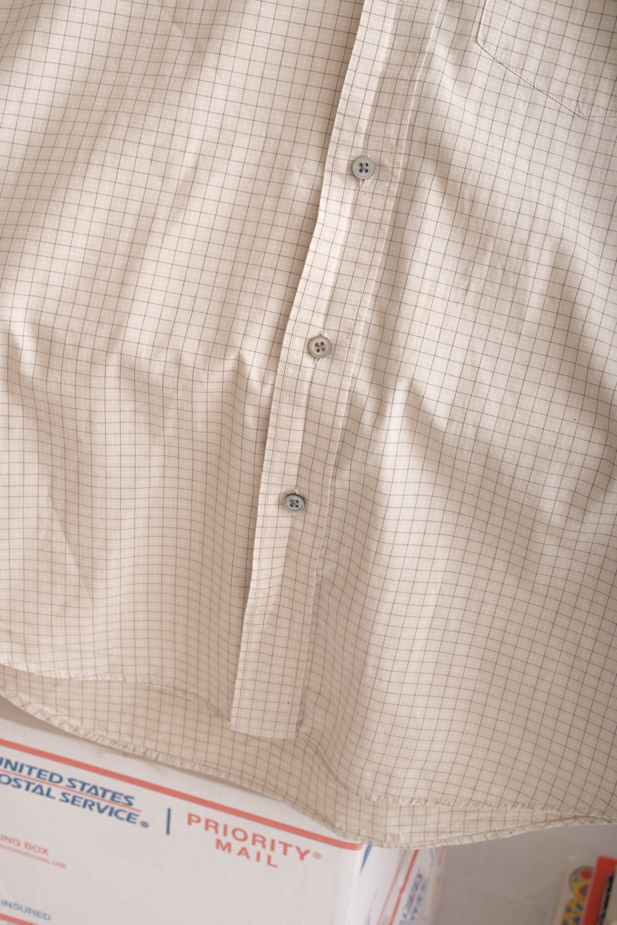 90S BANANA REPUBLIC CHECK SHIRT