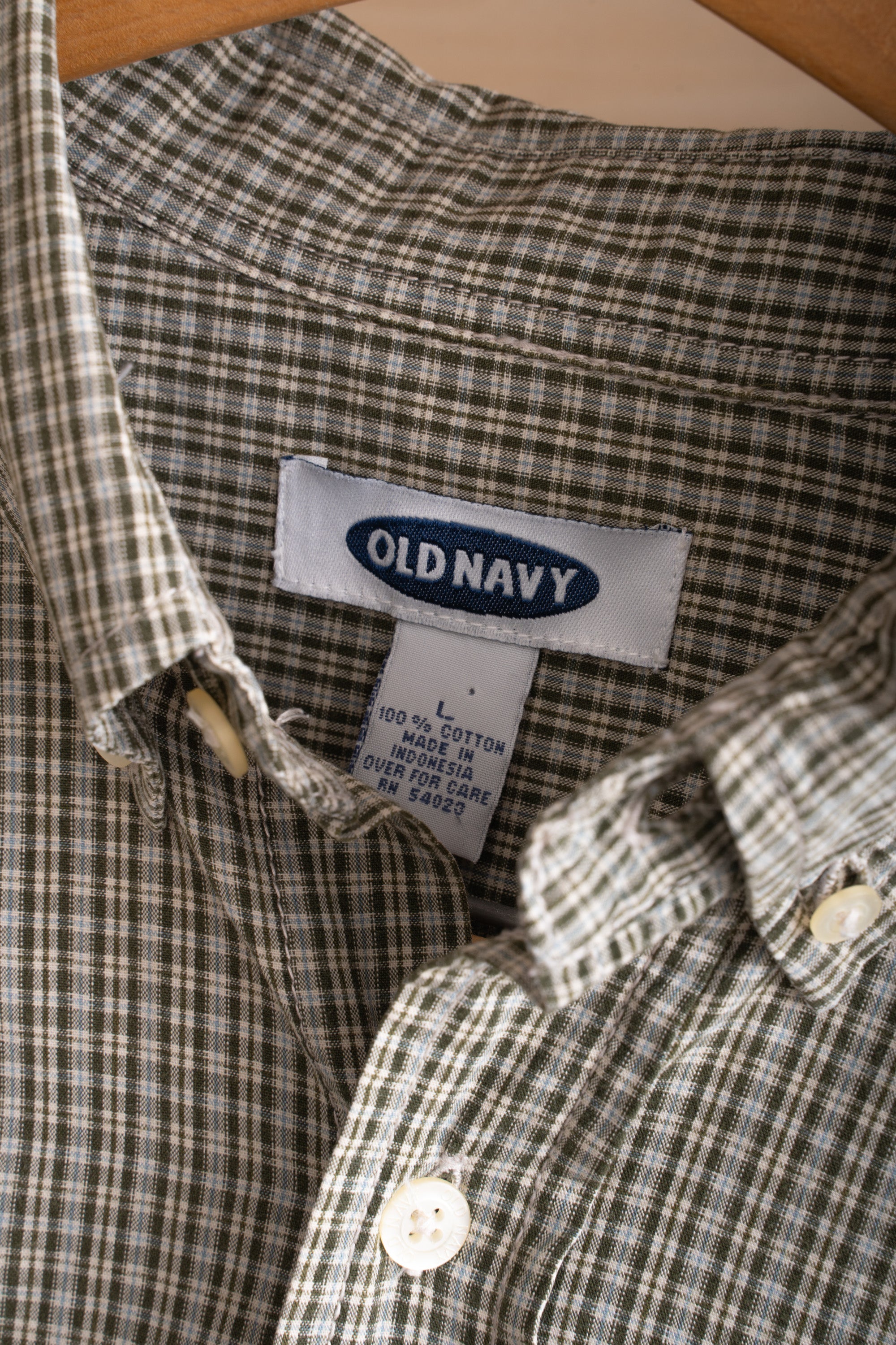 00S OLD NAVY CHECK SHIRT