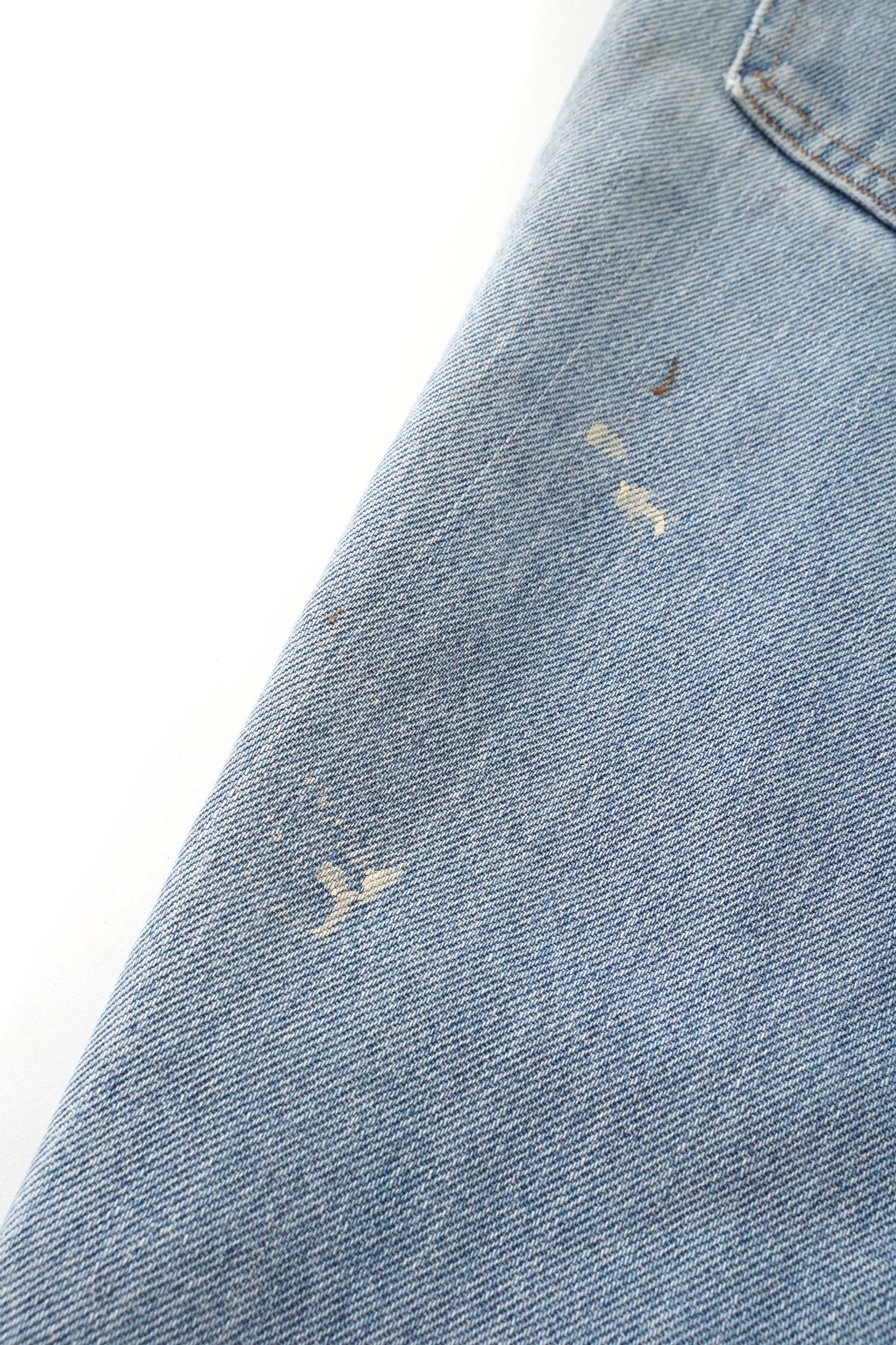 80~90S UNKNOWN BRAND PATCHED DENIM