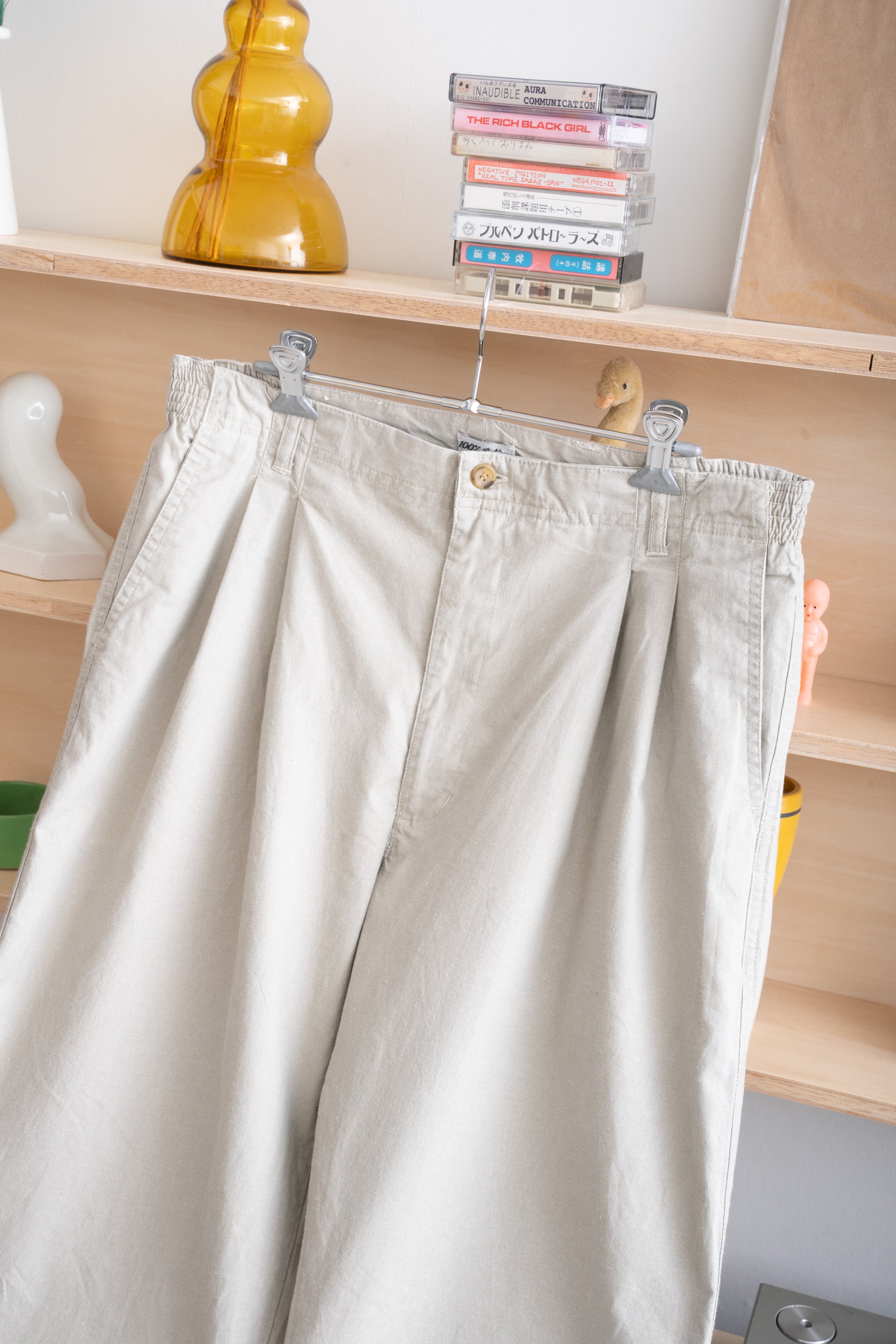 90S SCANDIA WOODS COTTON WIDE PANTS