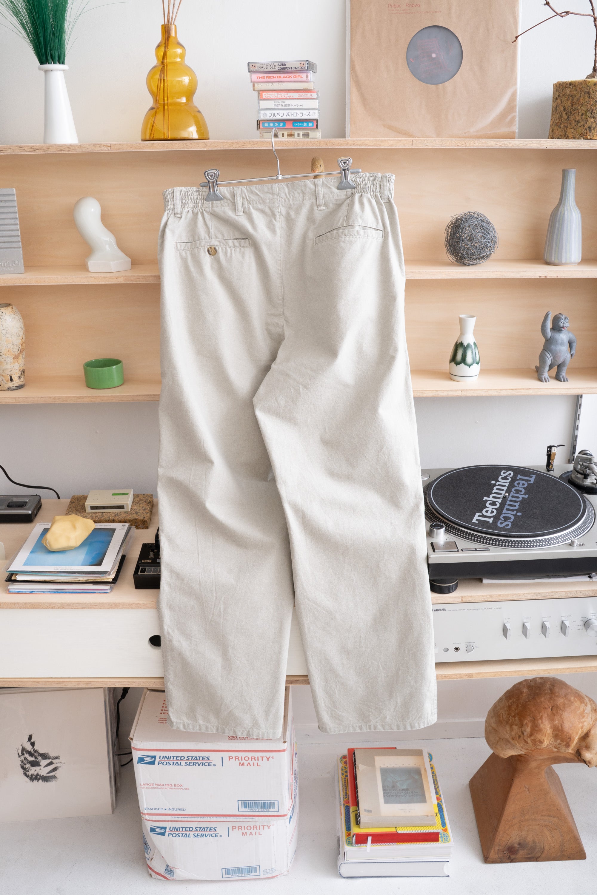 90S SCANDIA WOODS COTTON WIDE PANTS
