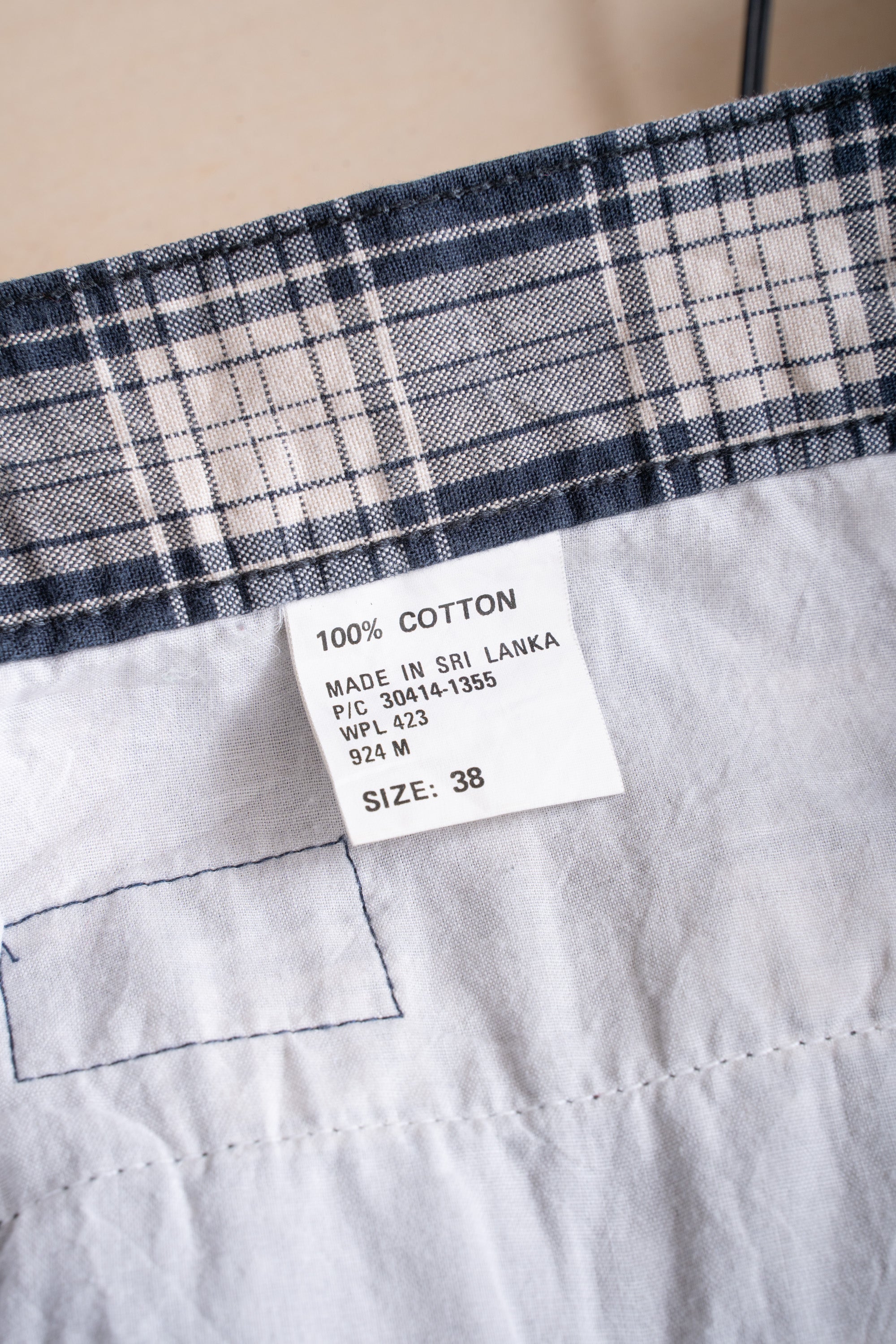 90S DOCKERS CHECK SHORTS