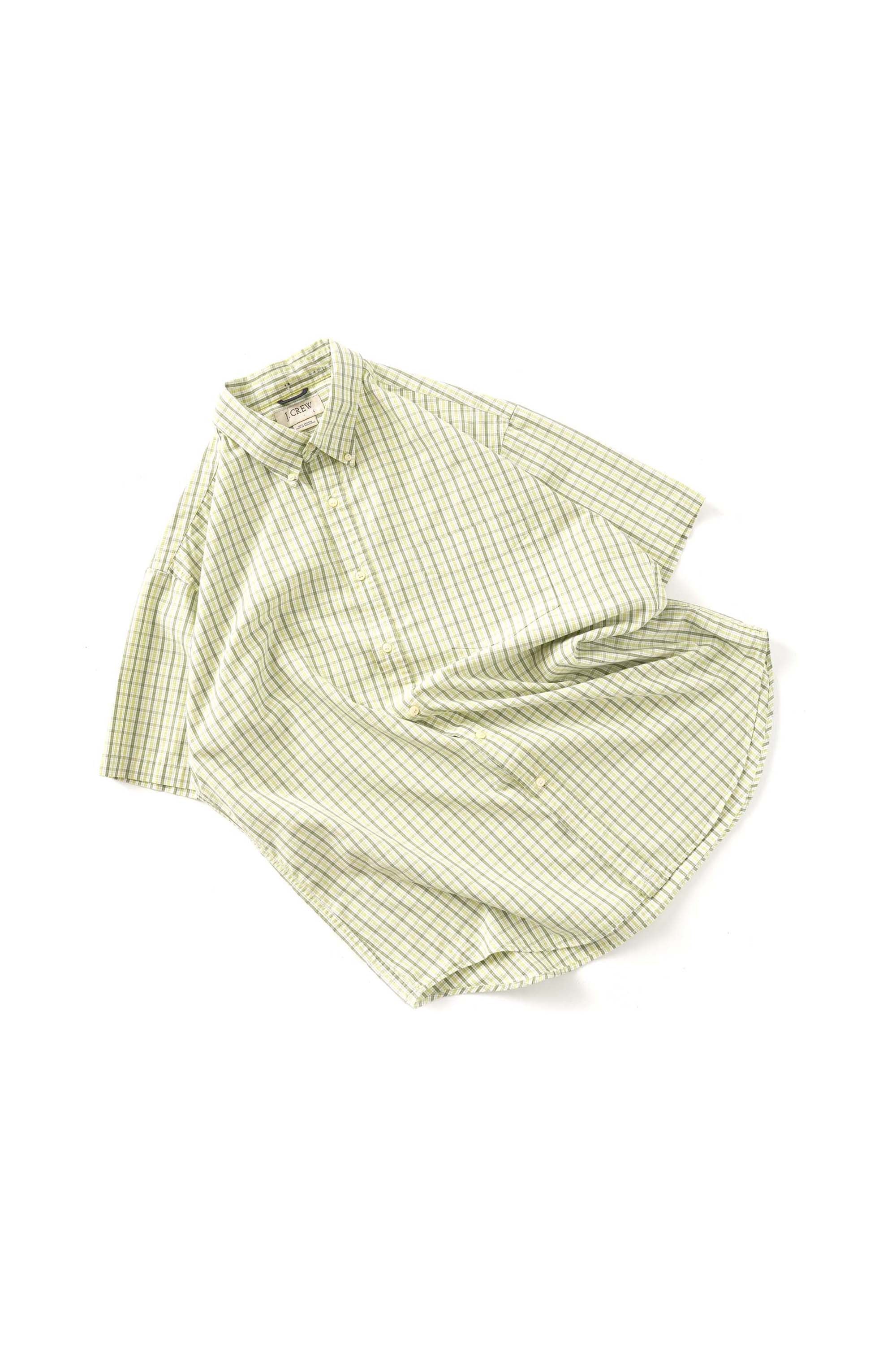 90~00S J.CREW CHECKED SHIRT