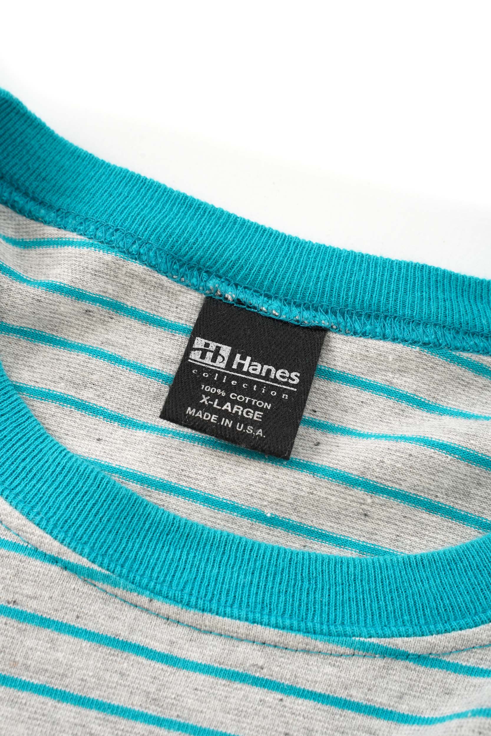 90S MADE IN USA HANES STRIPED T-SHIRT