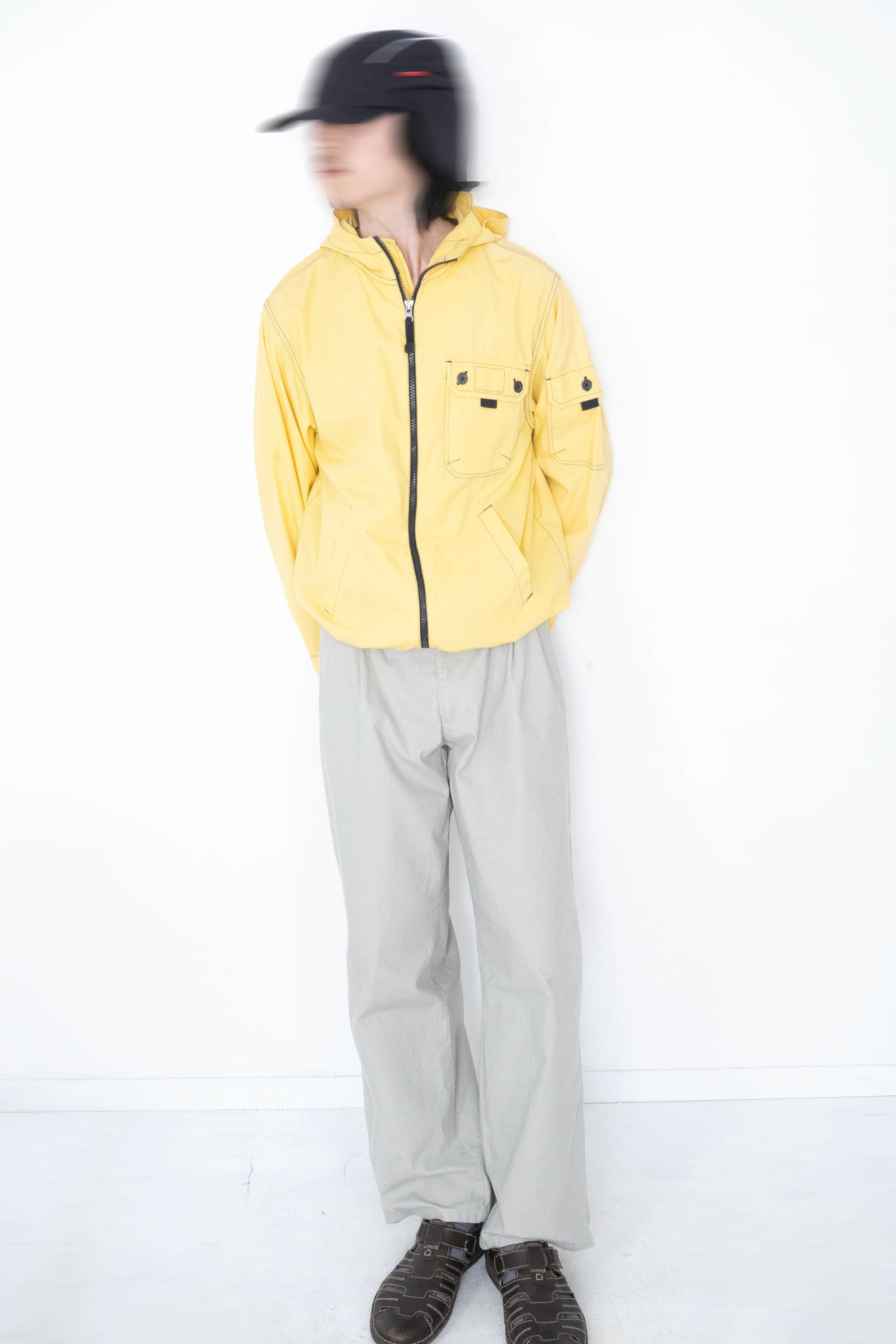 90S SCANDIA WOODS COTTON WIDE PANTS