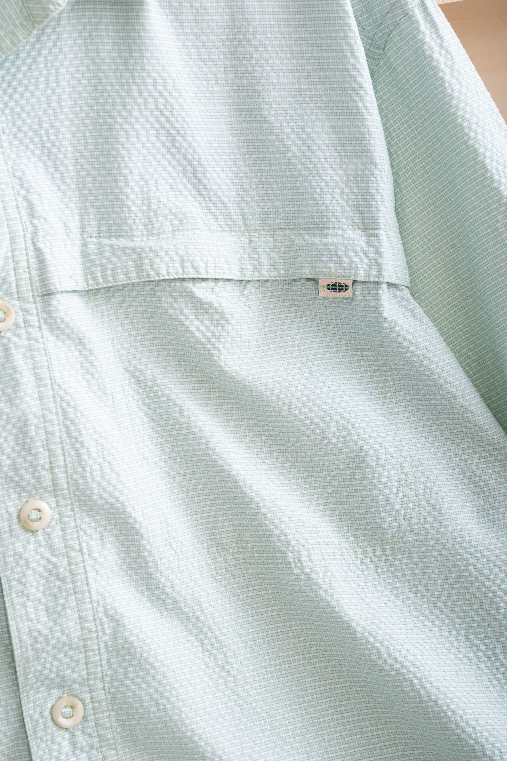 00S EXOFFICIO MICRO CHECK OUTDOOR SHIRT