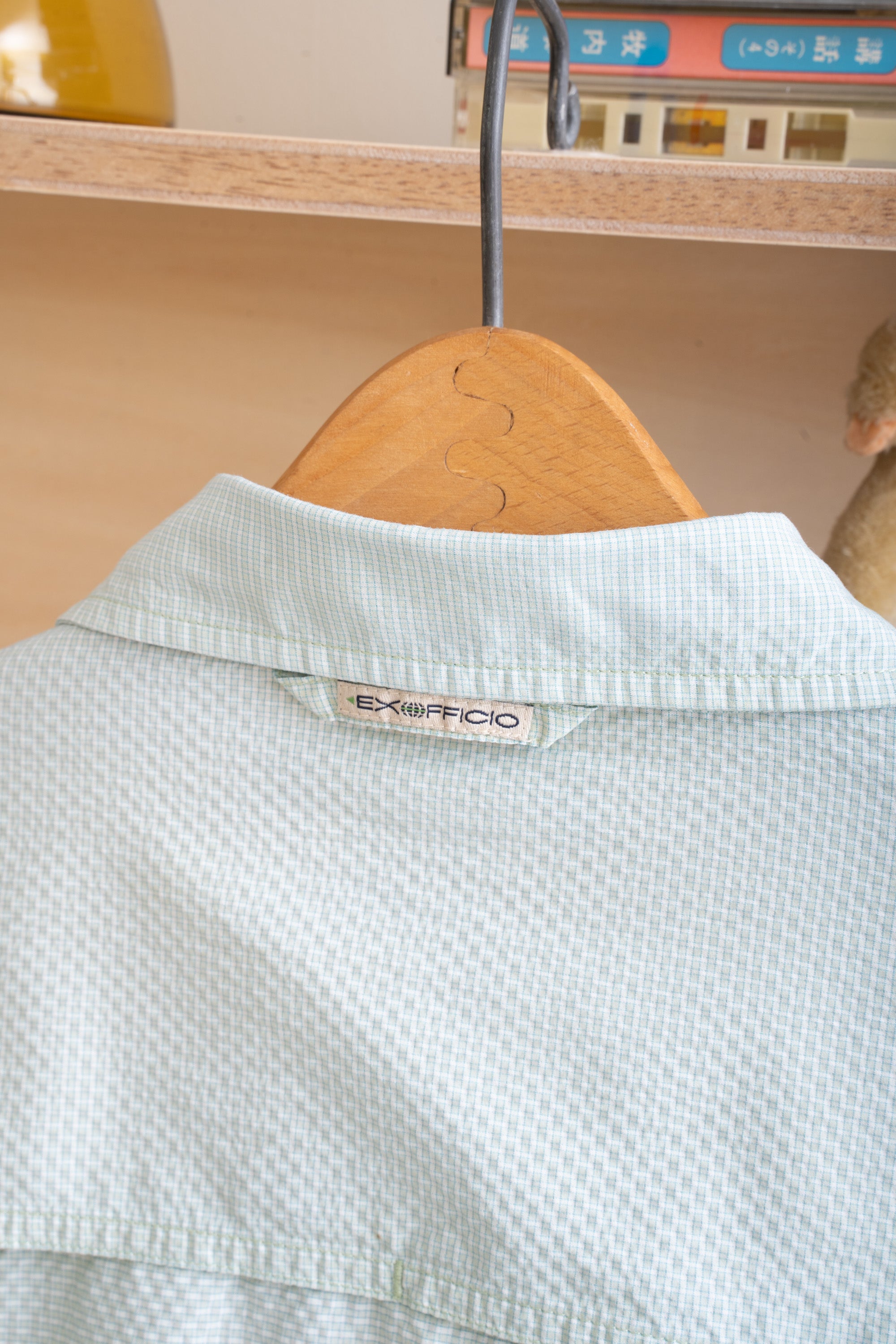 00S EXOFFICIO MICRO CHECK OUTDOOR SHIRT