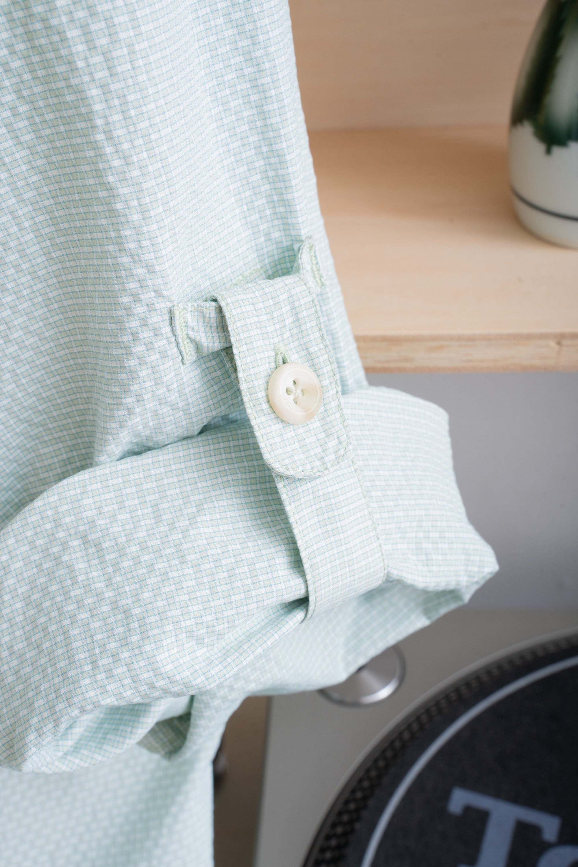 00S EXOFFICIO MICRO CHECK OUTDOOR SHIRT