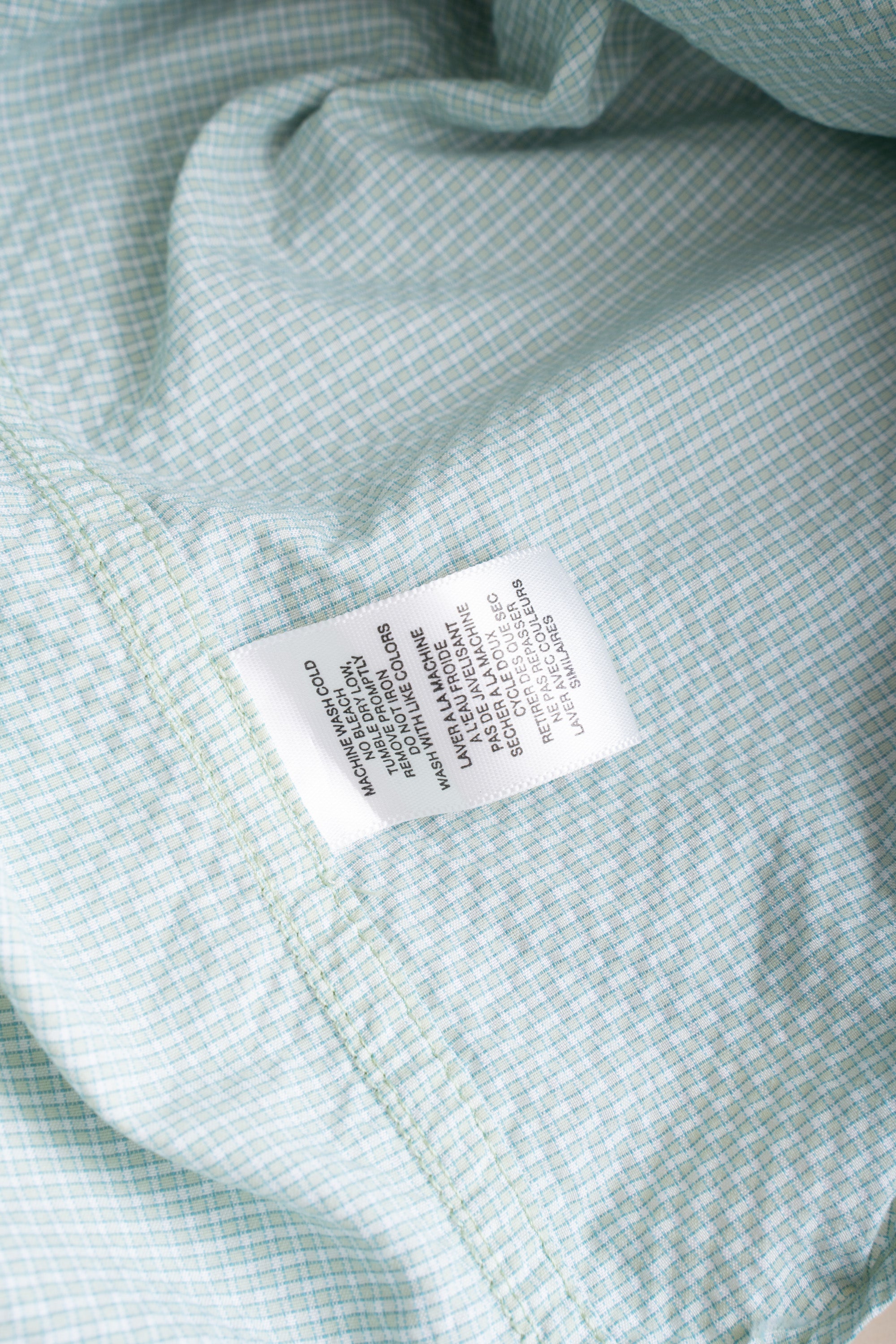 00S EXOFFICIO MICRO CHECK OUTDOOR SHIRT