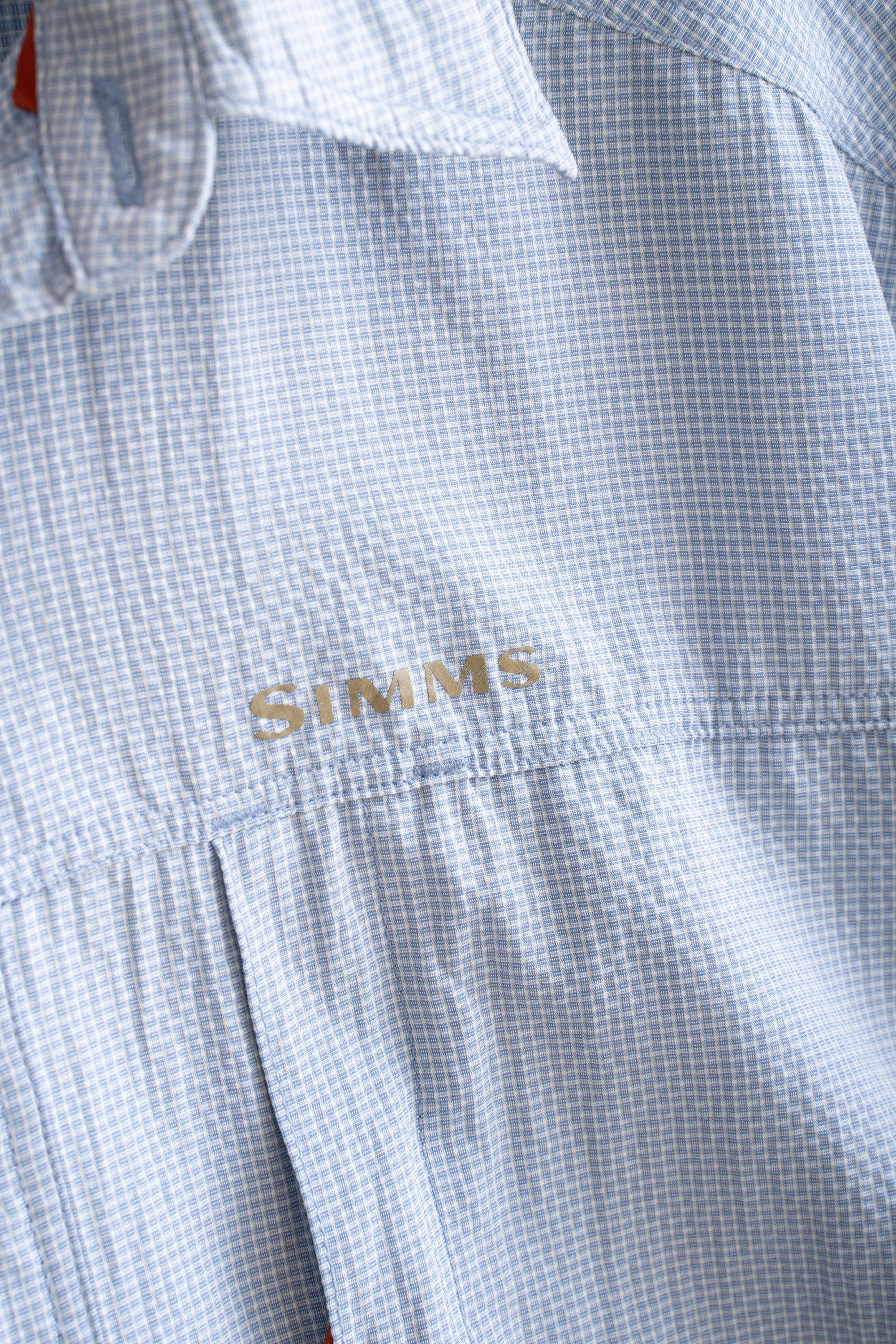 10S SIMMS MICRO CHECK OUTDOOR SHIRT