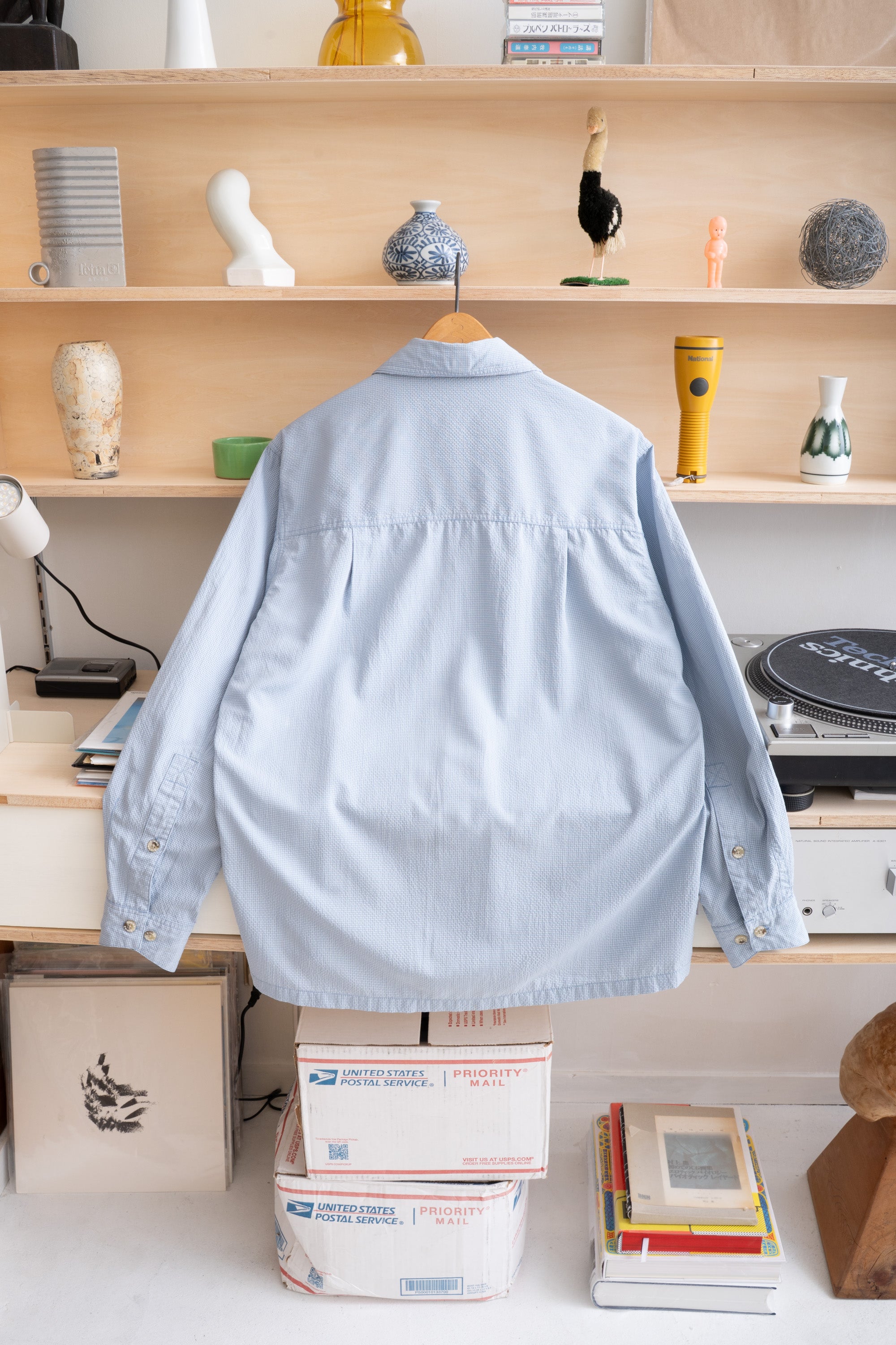 10S SIMMS MICRO CHECK OUTDOOR SHIRT