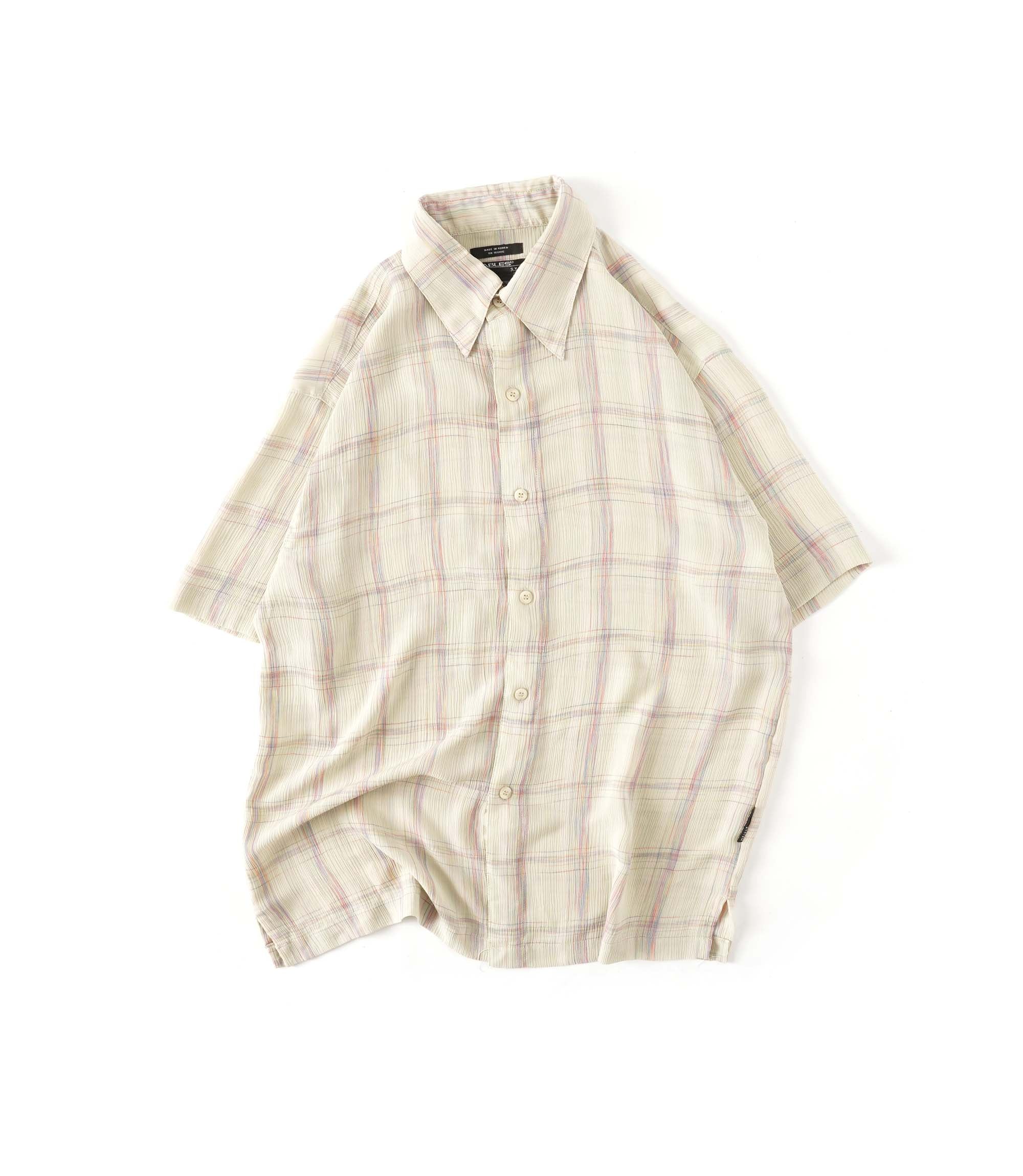 00S SYLLABLES SYSTEMS CHECKED SHIRT