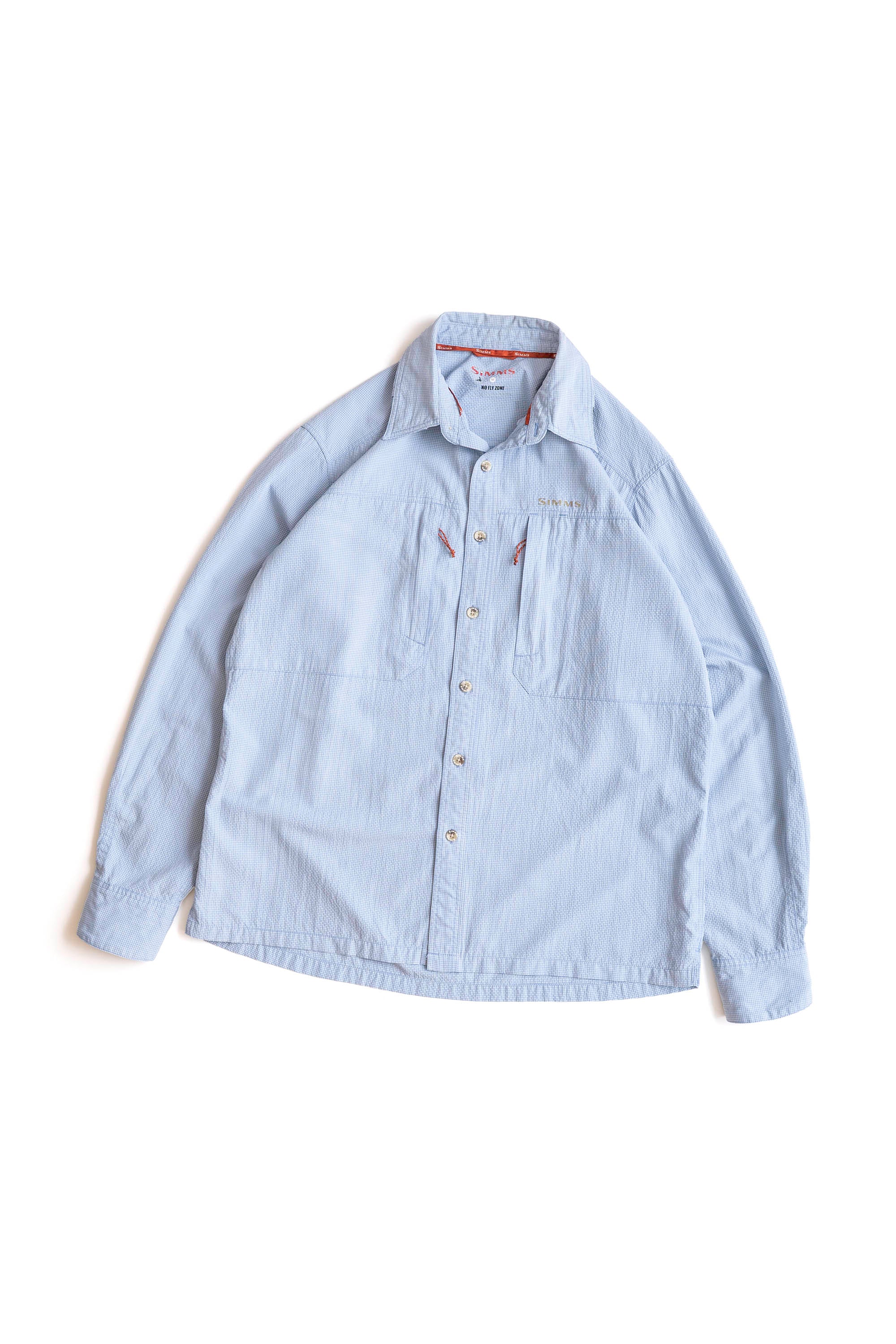 10S SIMMS MICRO CHECK OUTDOOR SHIRT