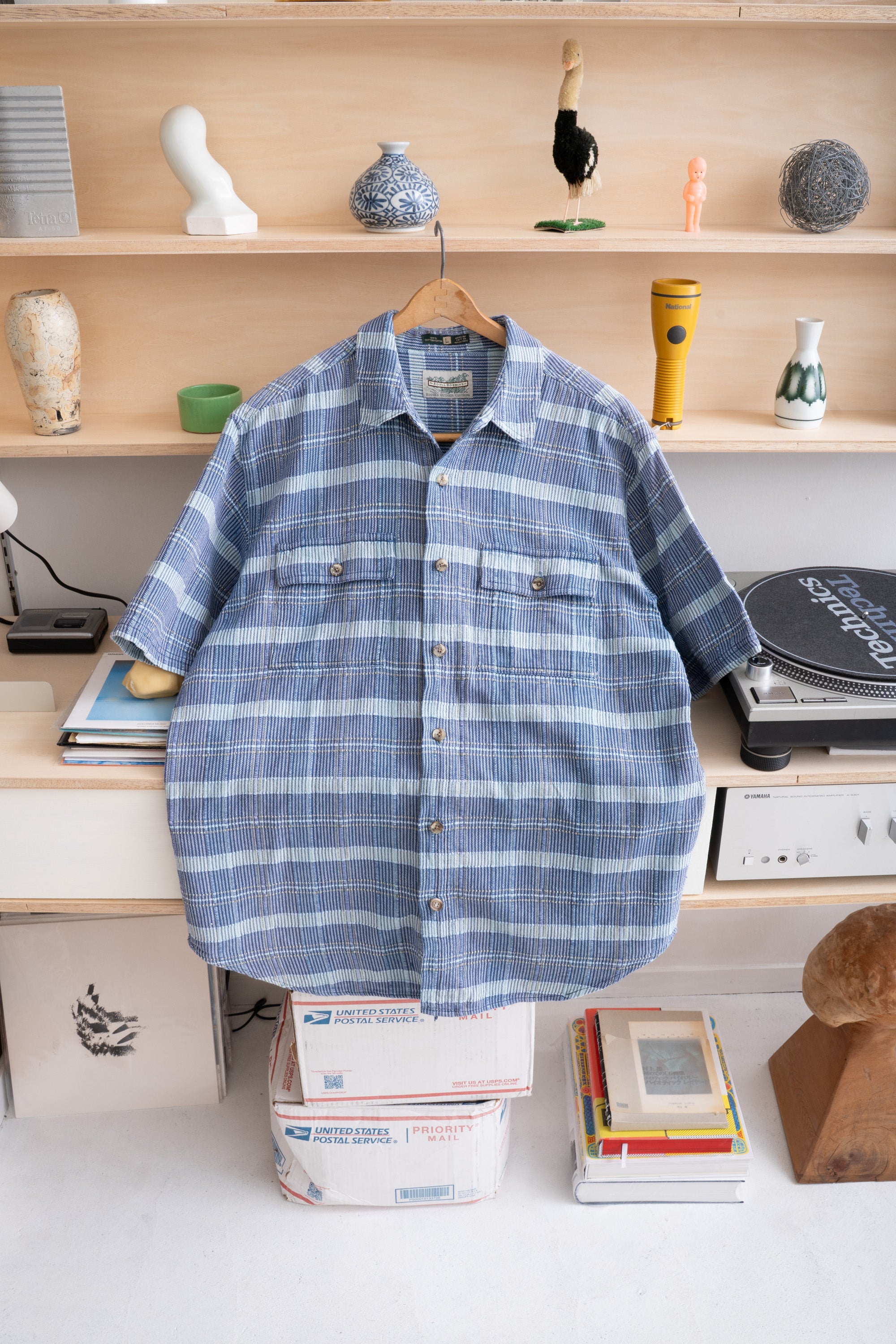 90S ROYAL ROBBINS CHECK SHIRT