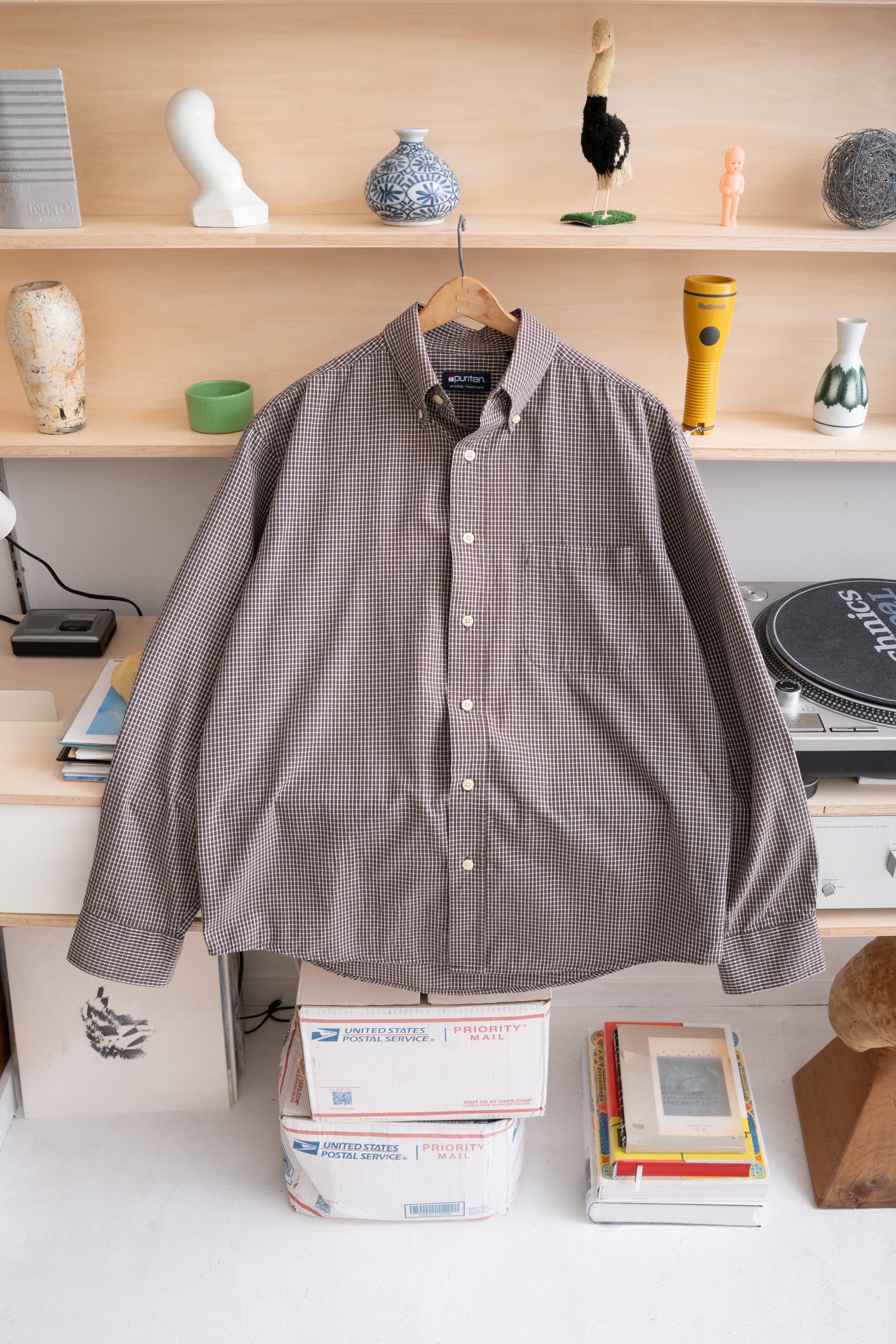 90~00S PURITAN CHECK SHIRT