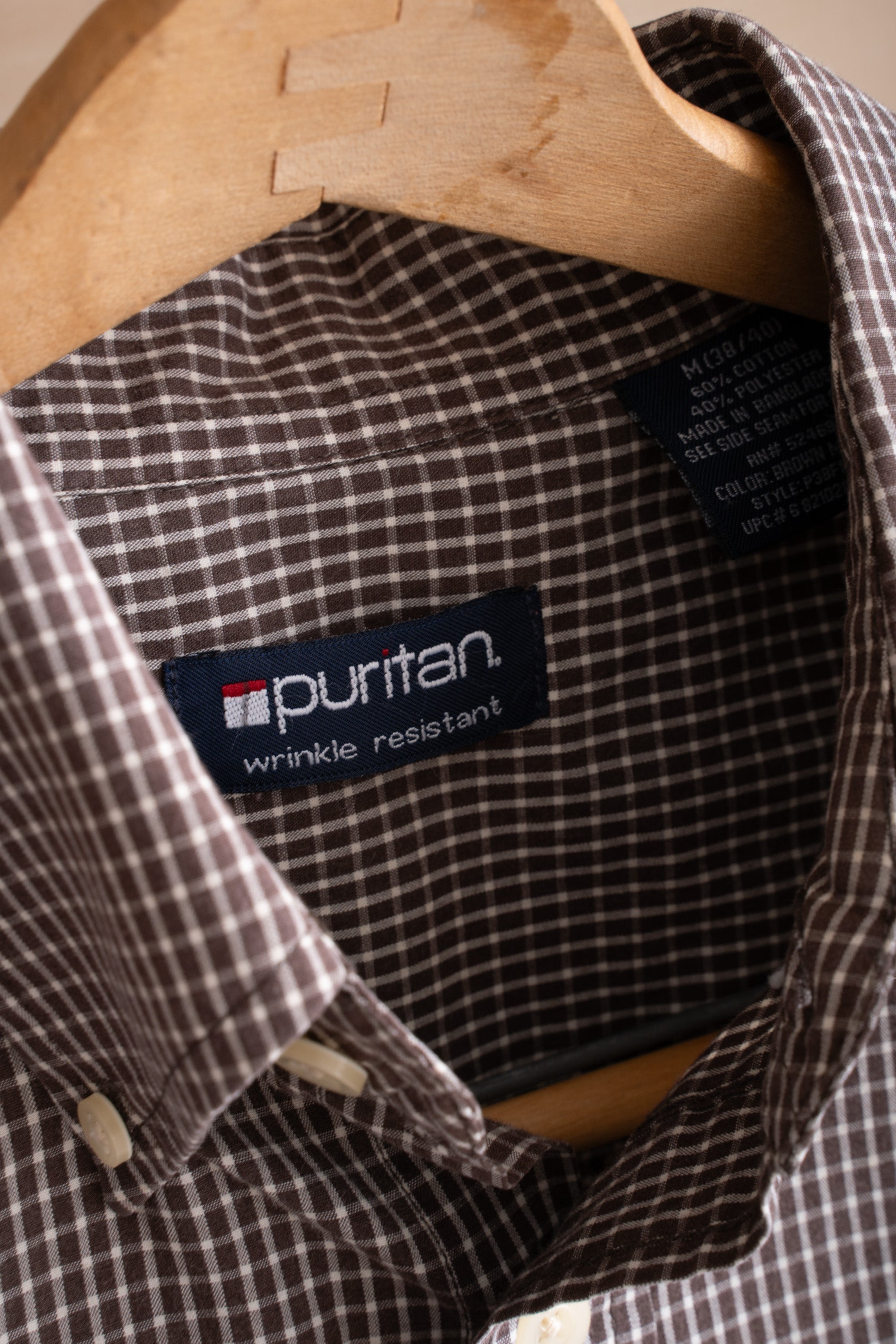 90~00S PURITAN CHECK SHIRT