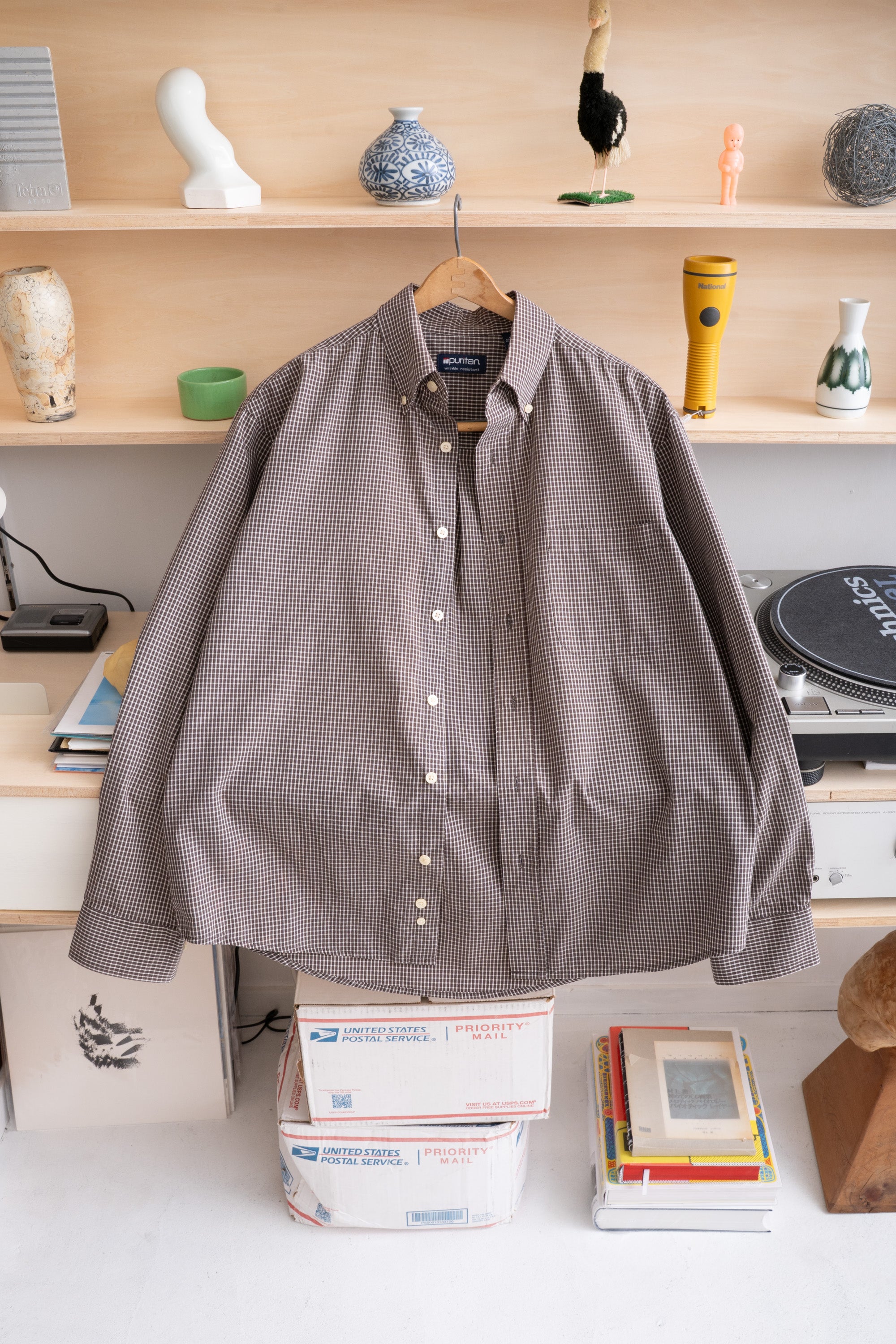 90~00S PURITAN CHECK SHIRT