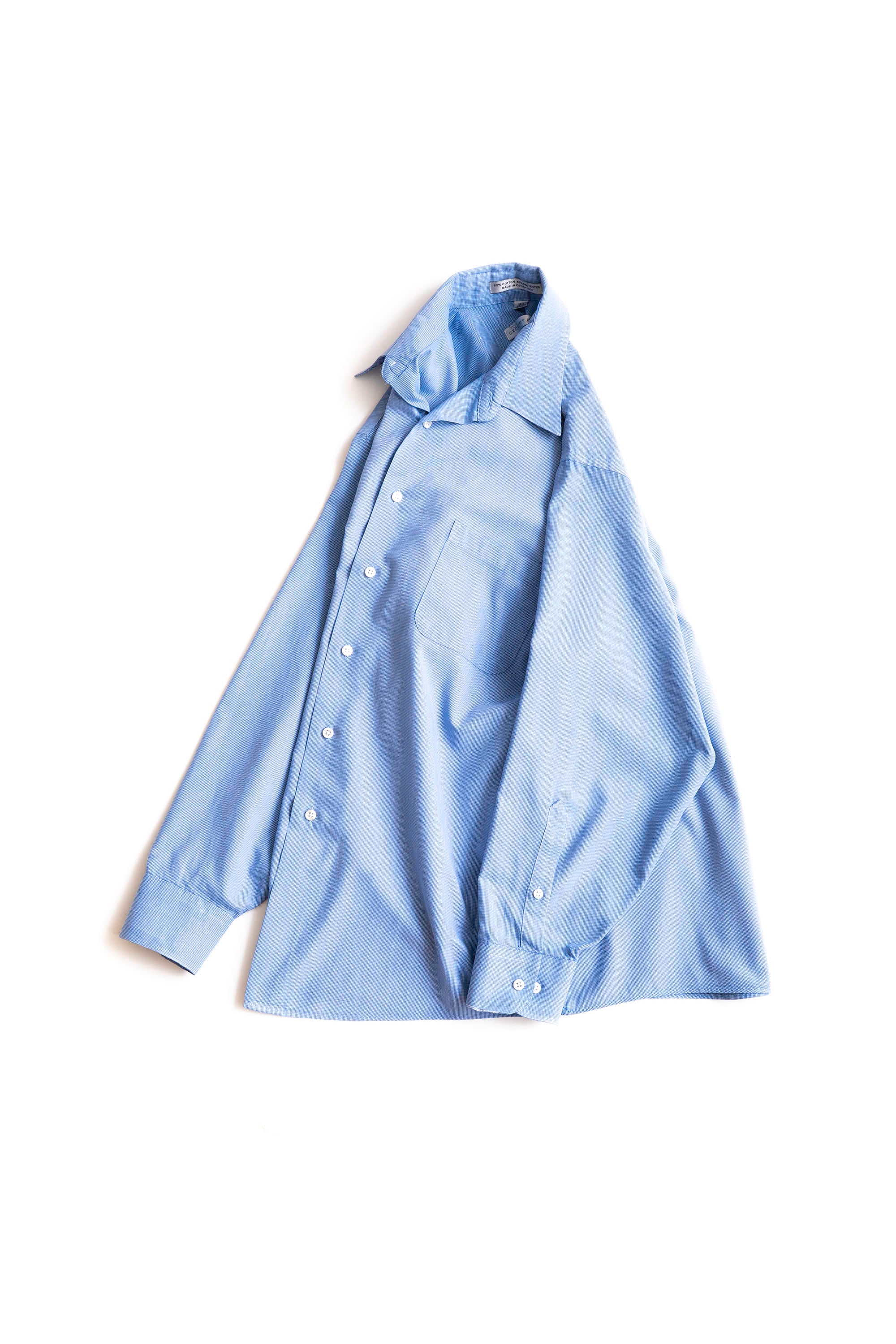 90S GEOFFREY BEENE MICRO CHECK SHIRT