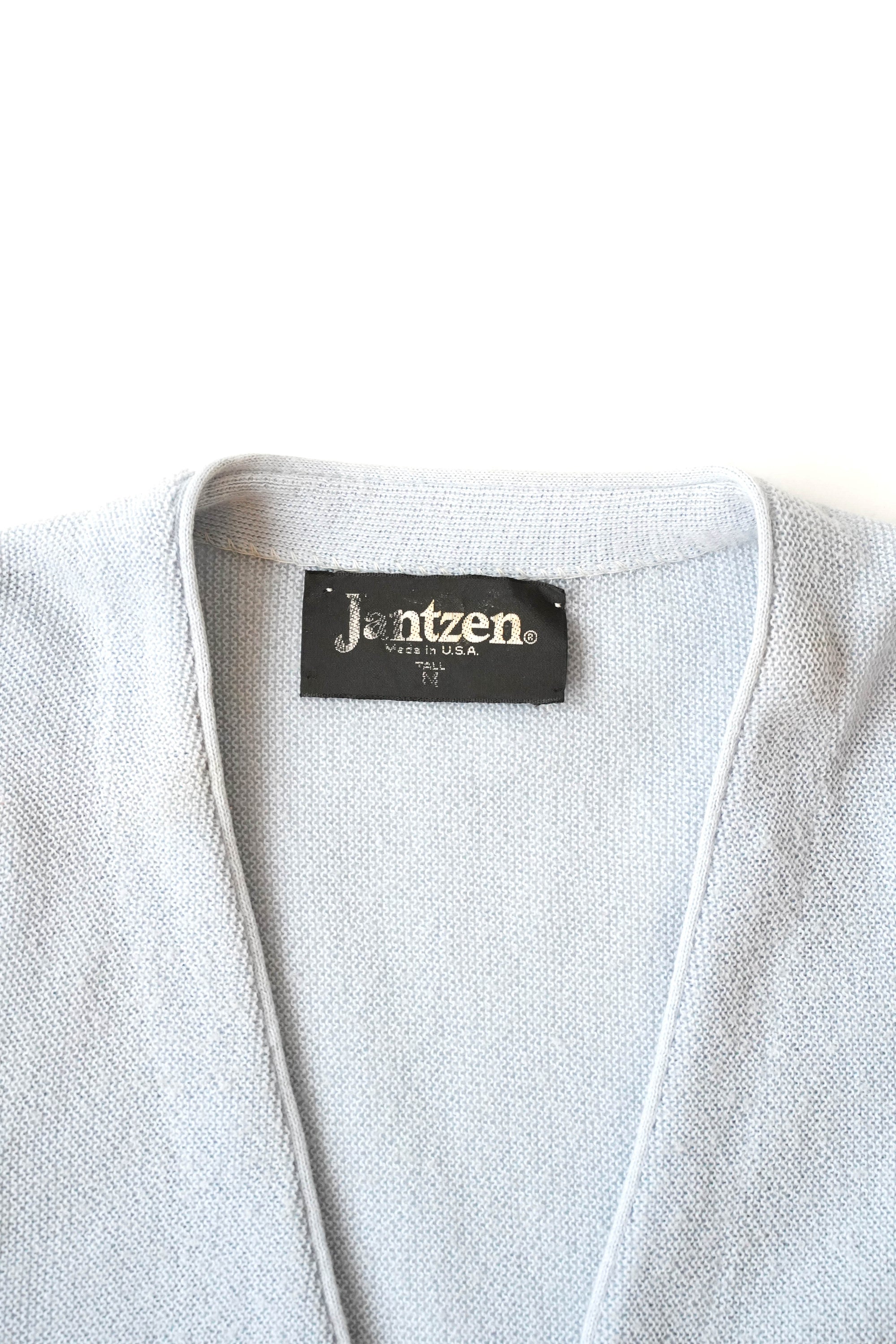 90S MADE IN USA JANTZEN WOOL CARDIGAN