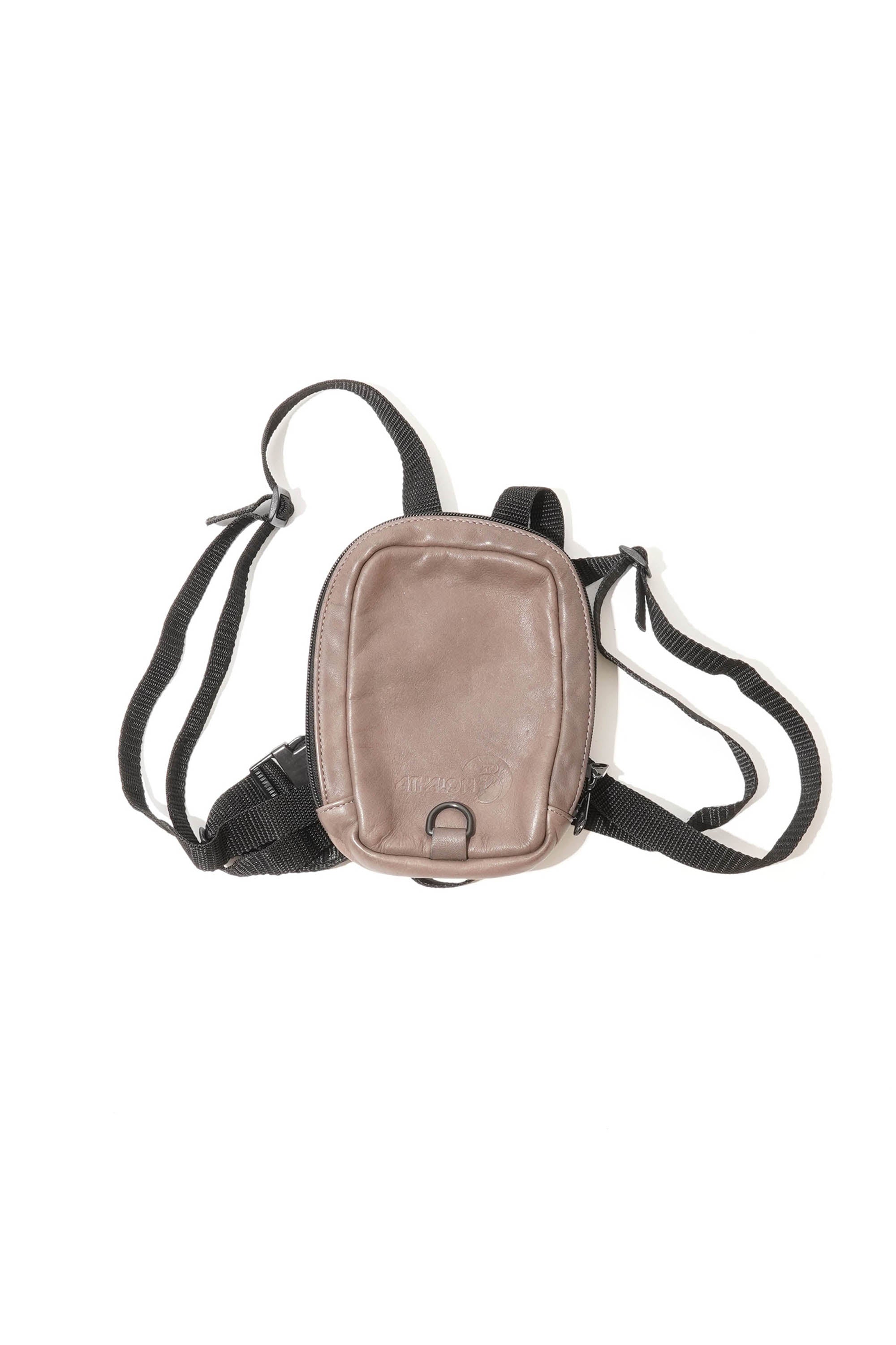 90S ATHALON LEATHER CHEST BAG