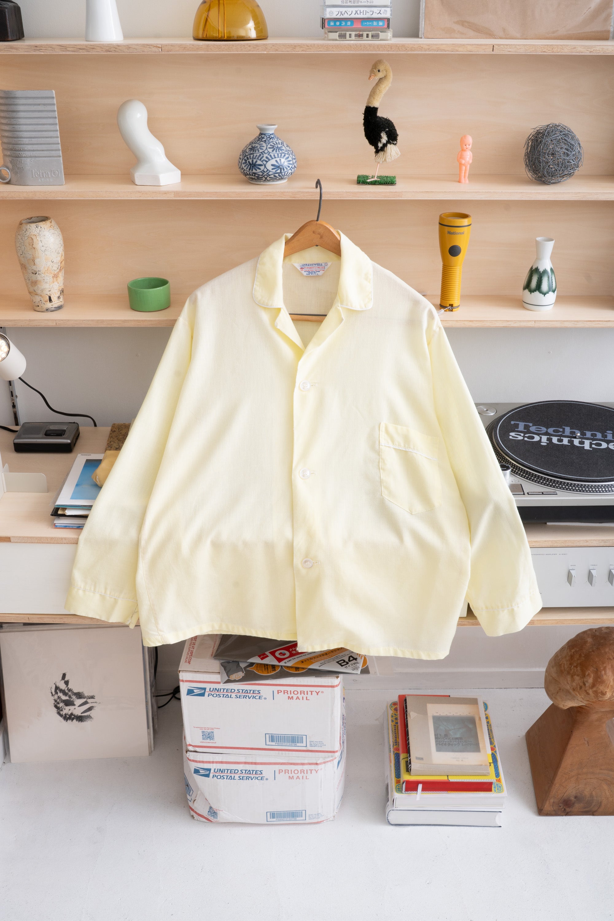 60~70S MADE IN USA RESTWELL PAJAMA SHIRT