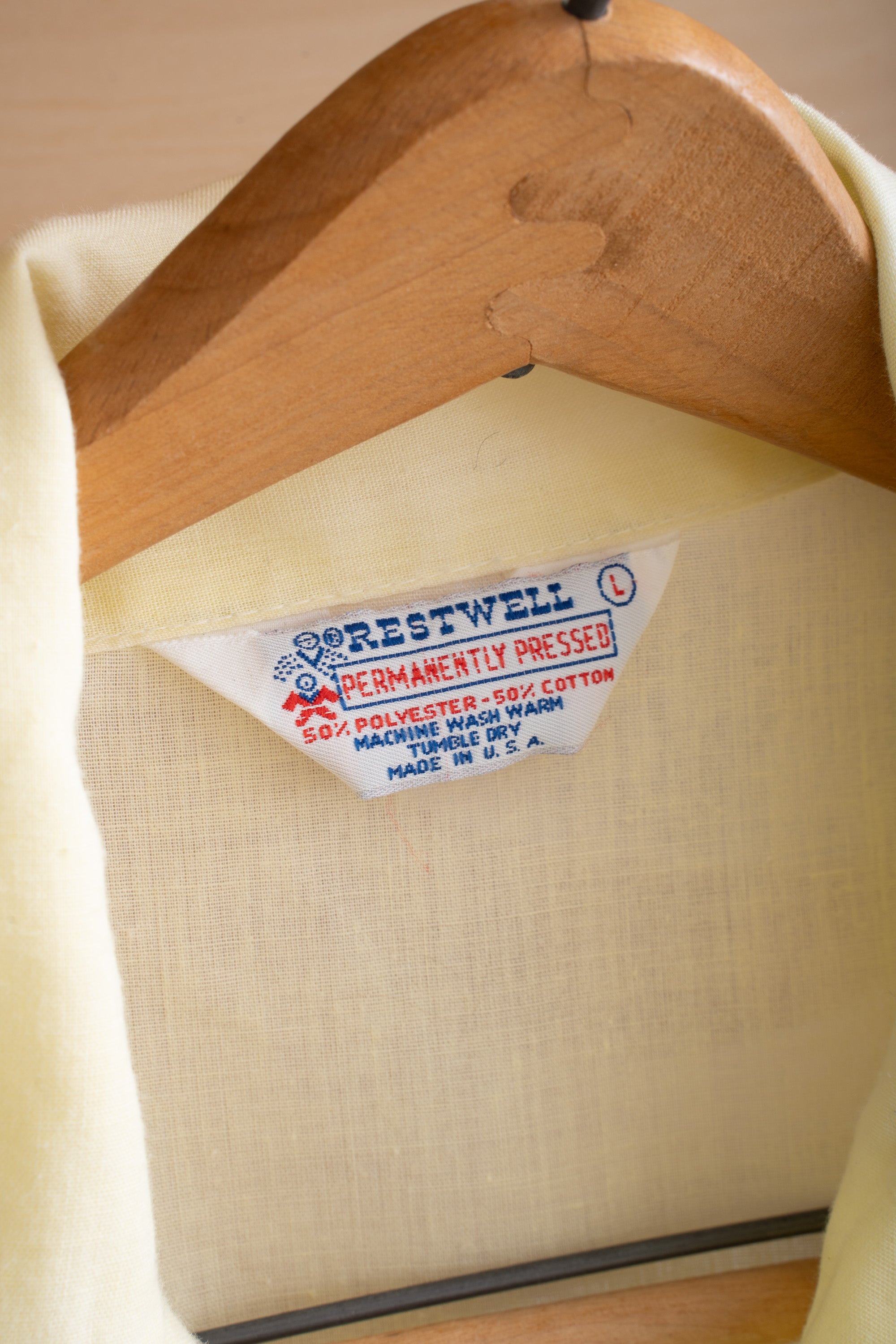 60~70S MADE IN USA RESTWELL PAJAMA SHIRT