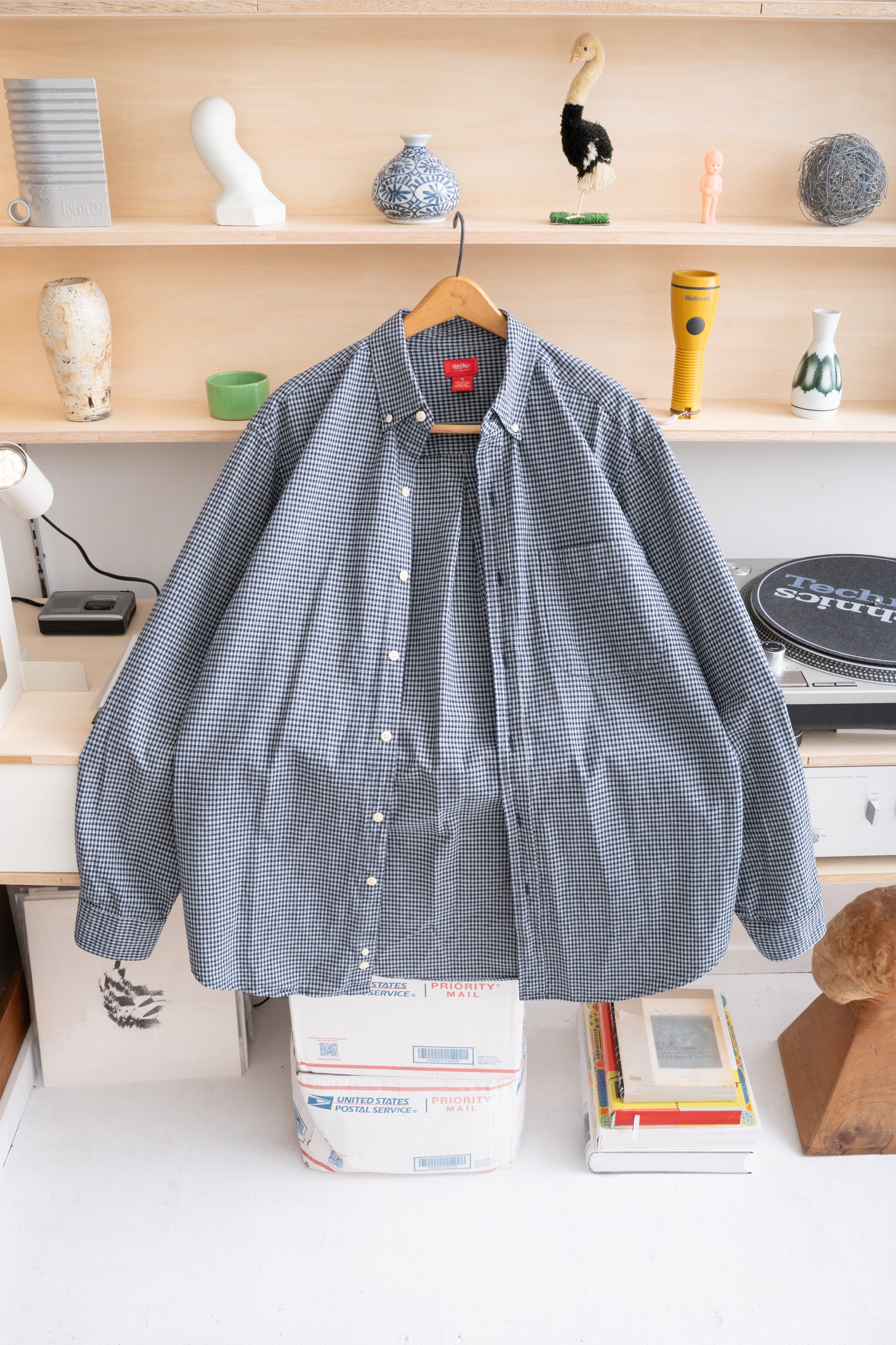 90~00S MOSSIMO GINGHAM CHECK SHIRT