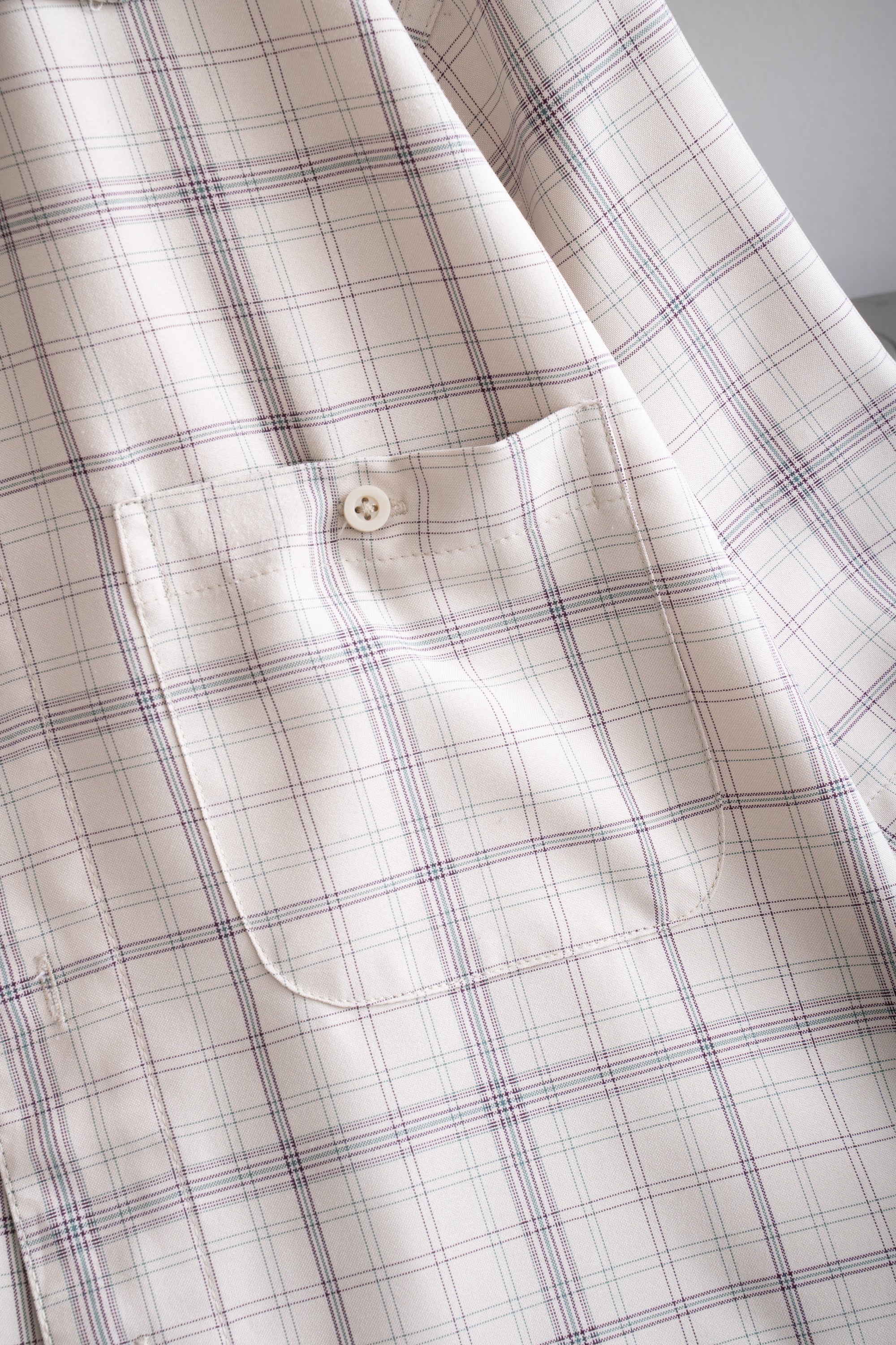 90~00S R&R CASUAL  CHECK SHIRT