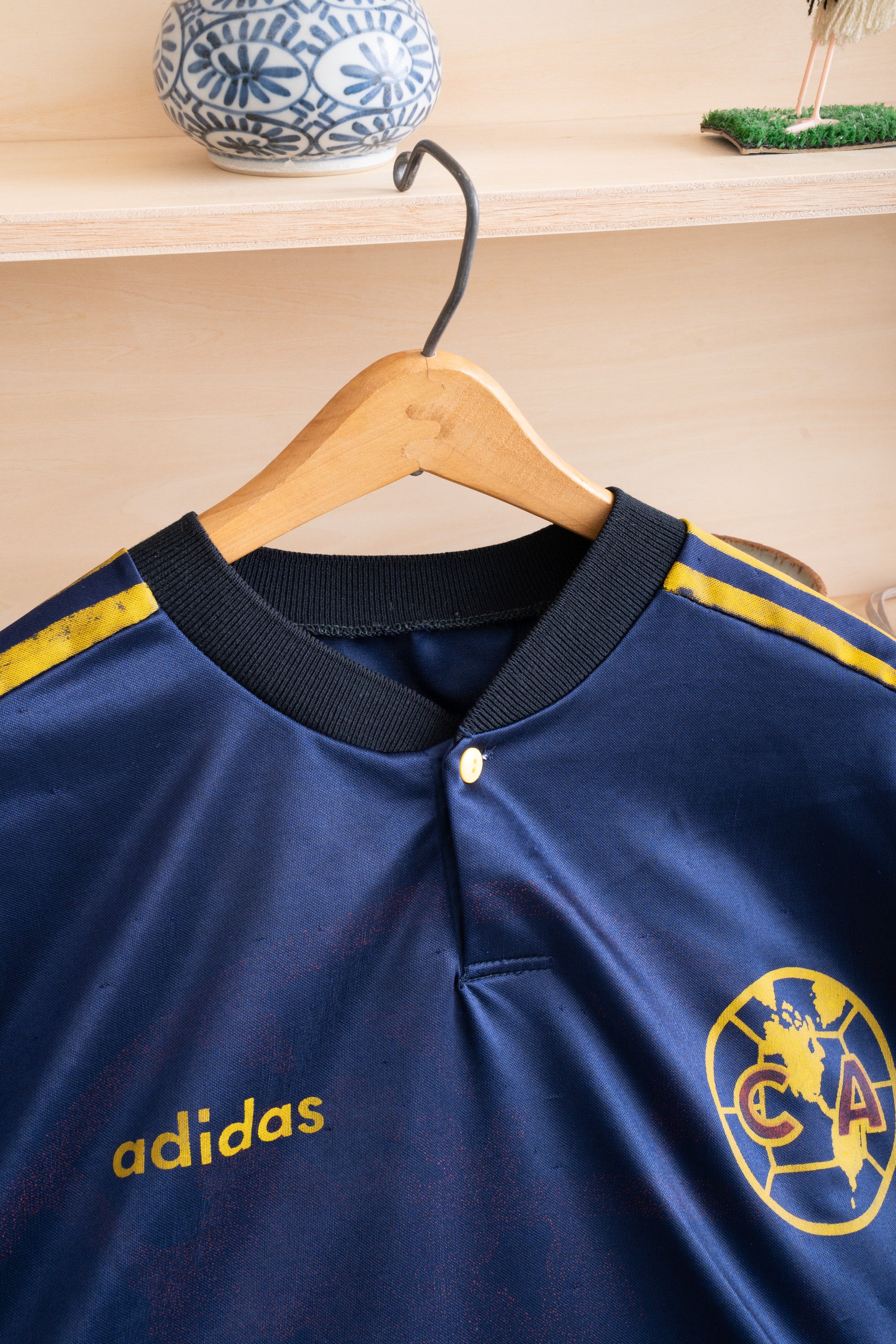90S ADIDAS CLUB AMERICA FOOTBALL JERSEY