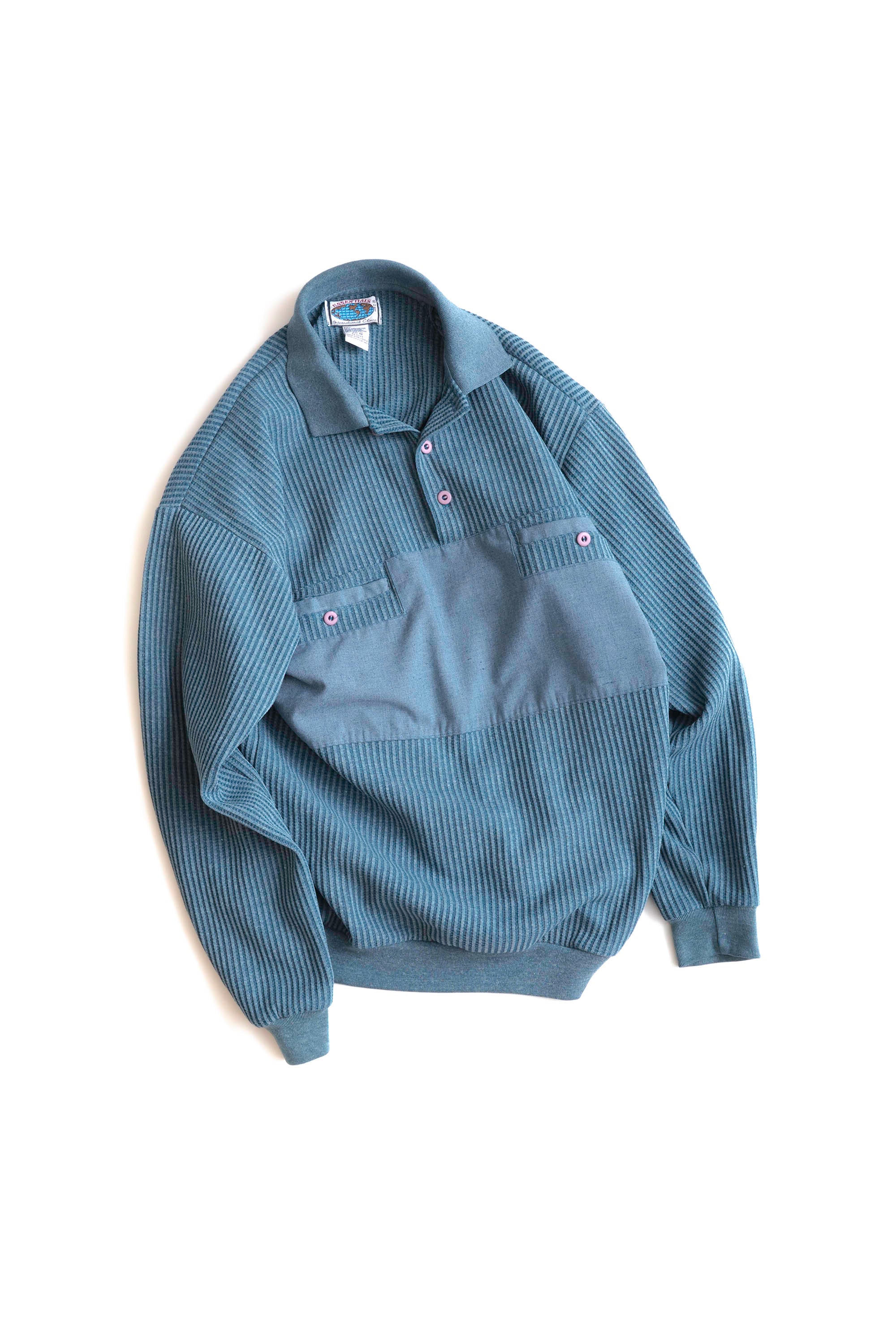 90S ESSENTIALS BY D.S.I WAFFLE POLO