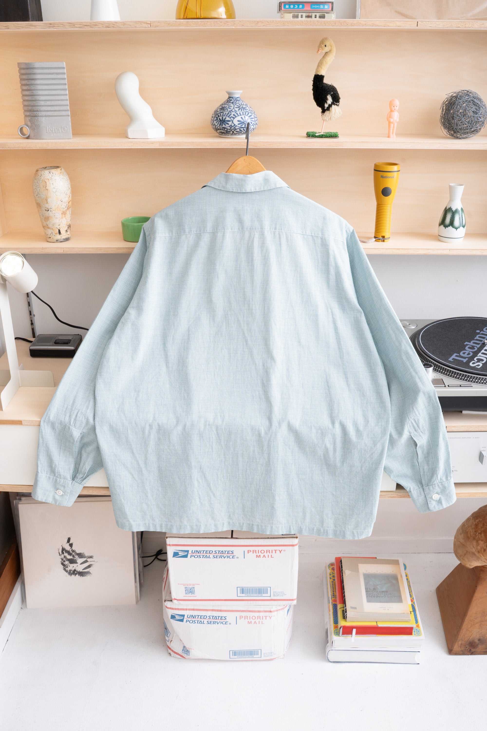 50S LORD & TAYLOR GINGHAM CHECK SHIRT