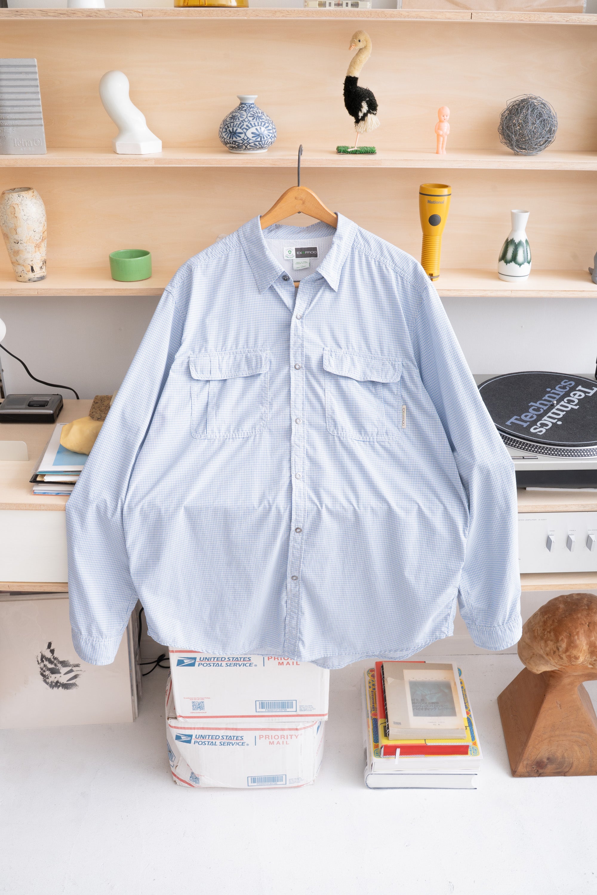00S EXOFFICIO CHECK SHIRT