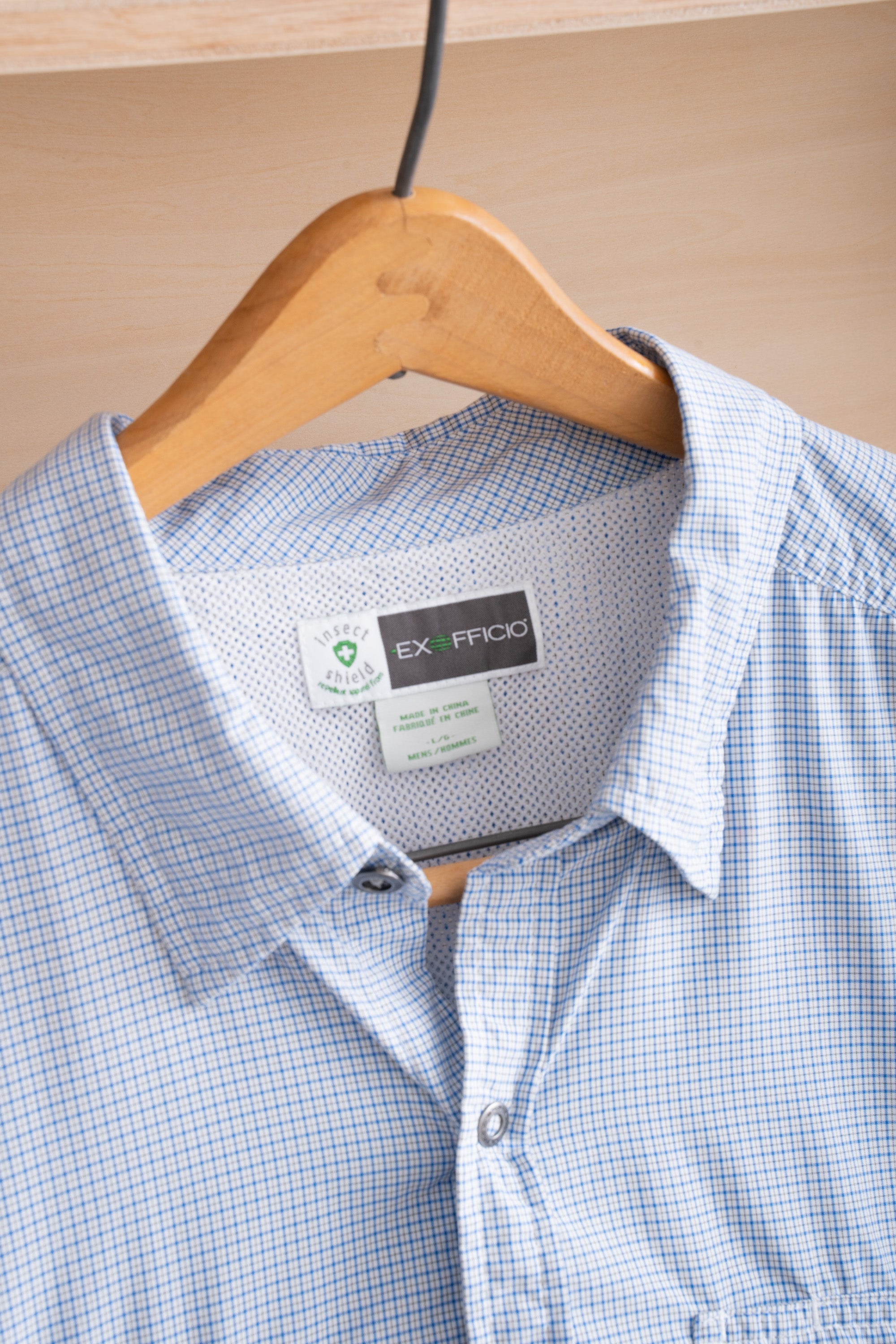00S EXOFFICIO CHECK SHIRT