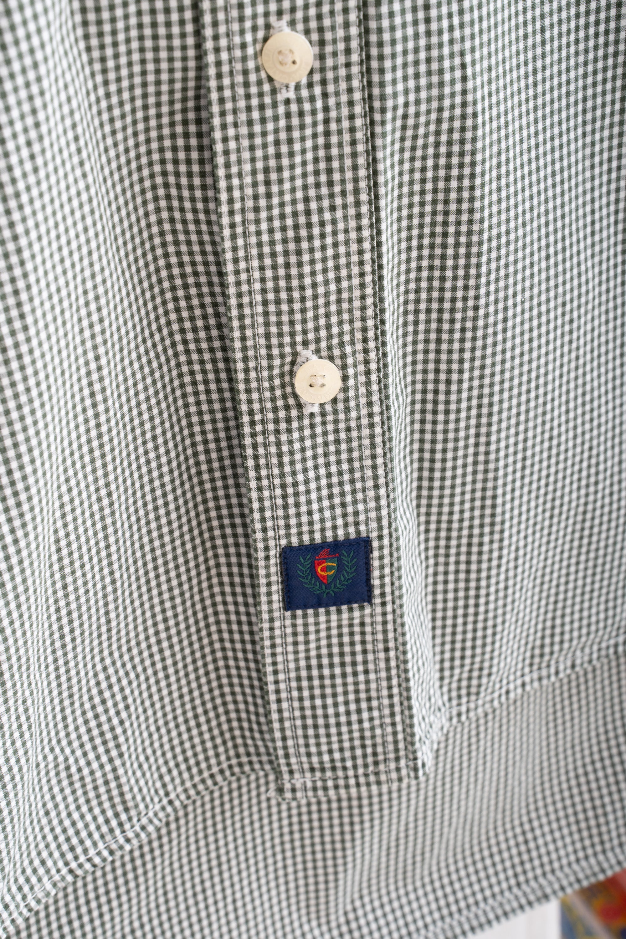 90S CATALINA GINGHAM CHECK SHIRT
