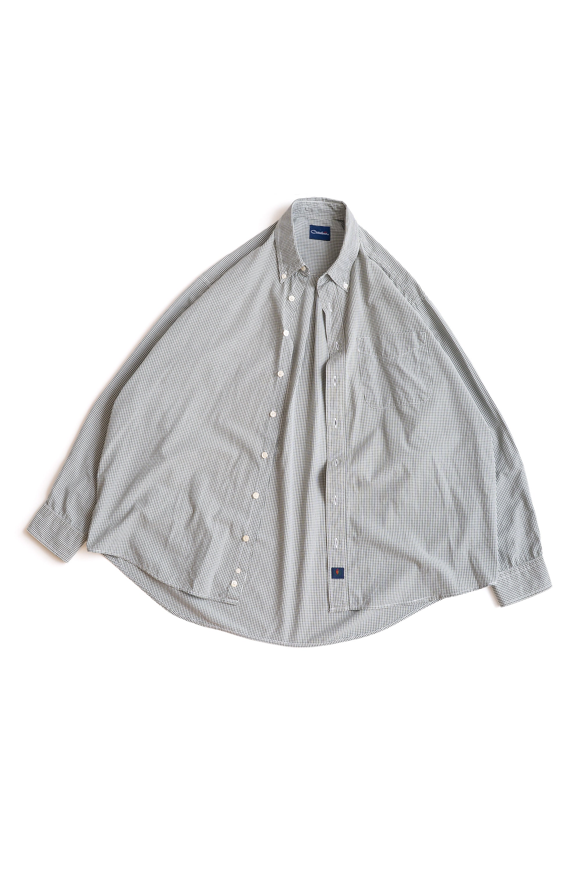 90S CATALINA GINGHAM CHECK SHIRT