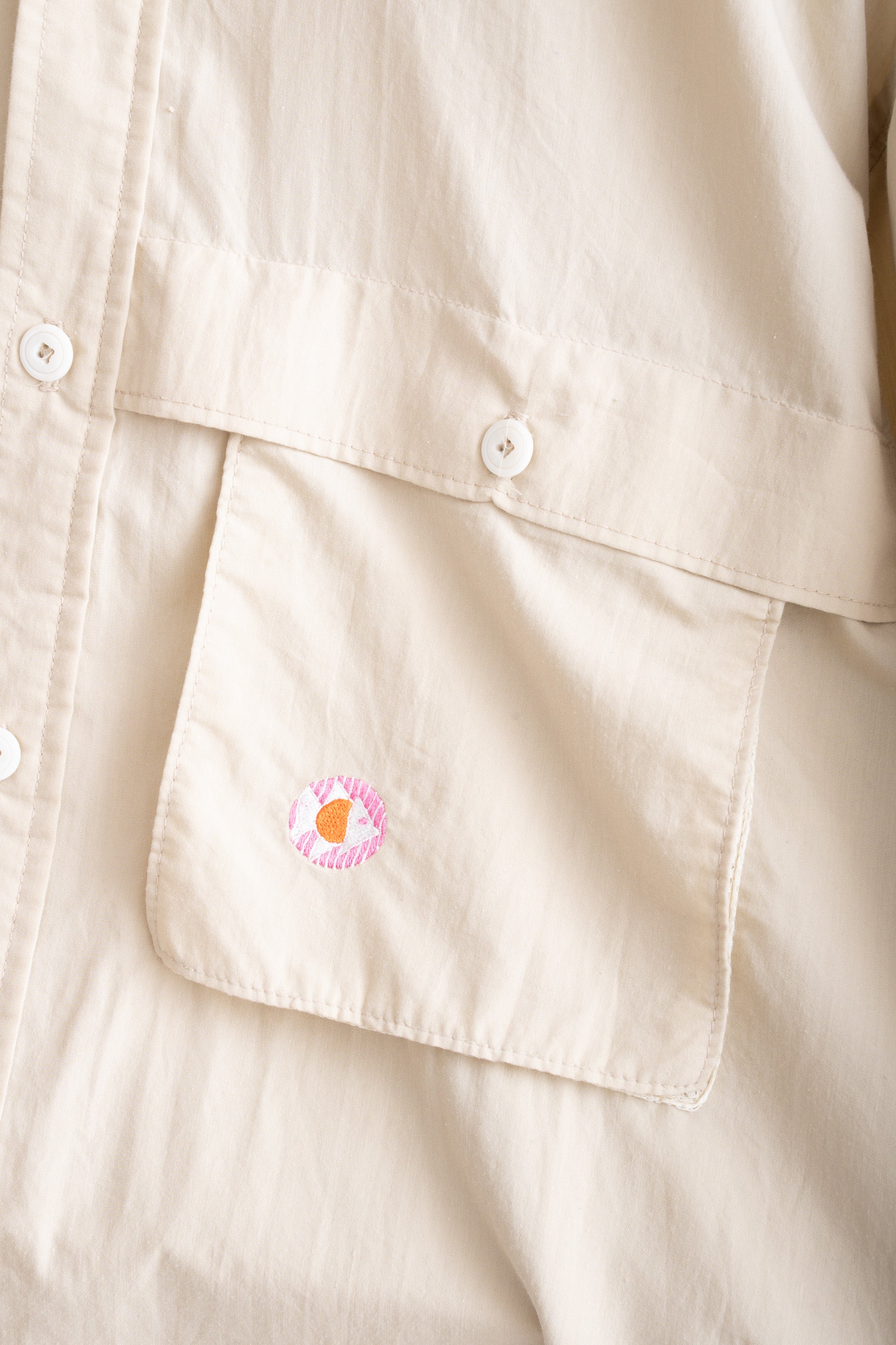 80~90S MADE IN USA UNKNOWN BRAND FISHING SHIRT