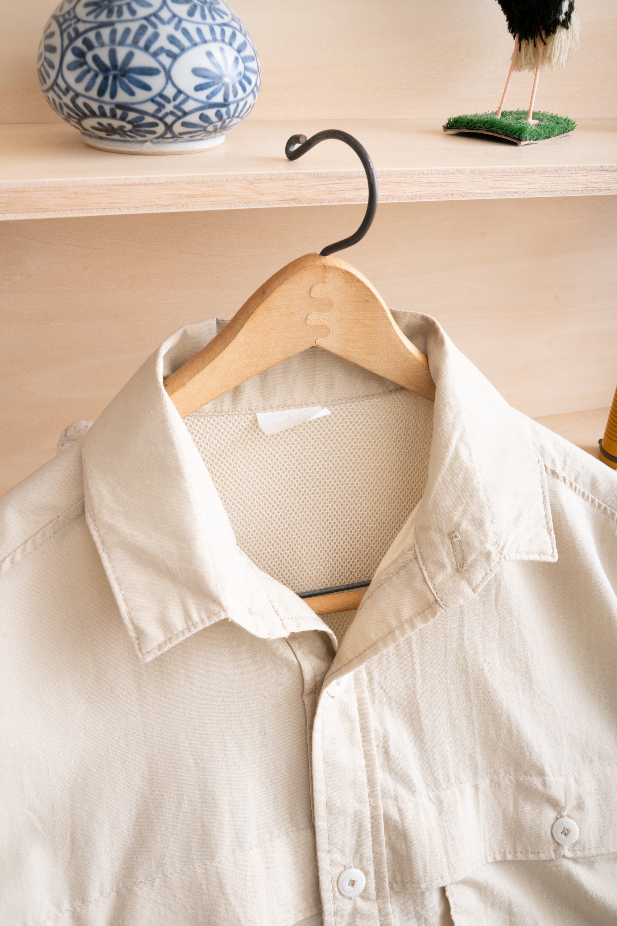 80~90S MADE IN USA UNKNOWN BRAND FISHING SHIRT
