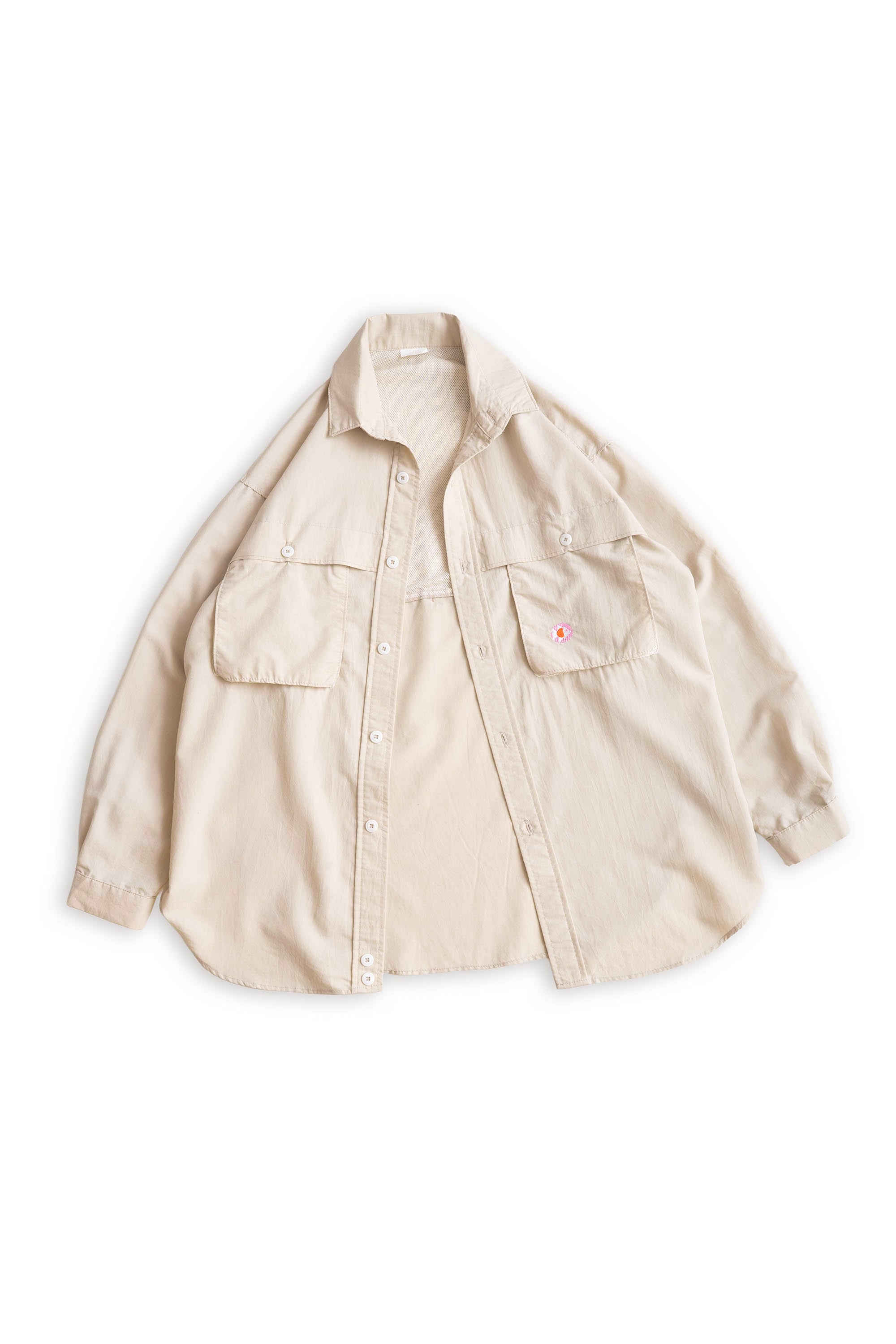 80~90S MADE IN USA UNKNOWN BRAND FISHING SHIRT