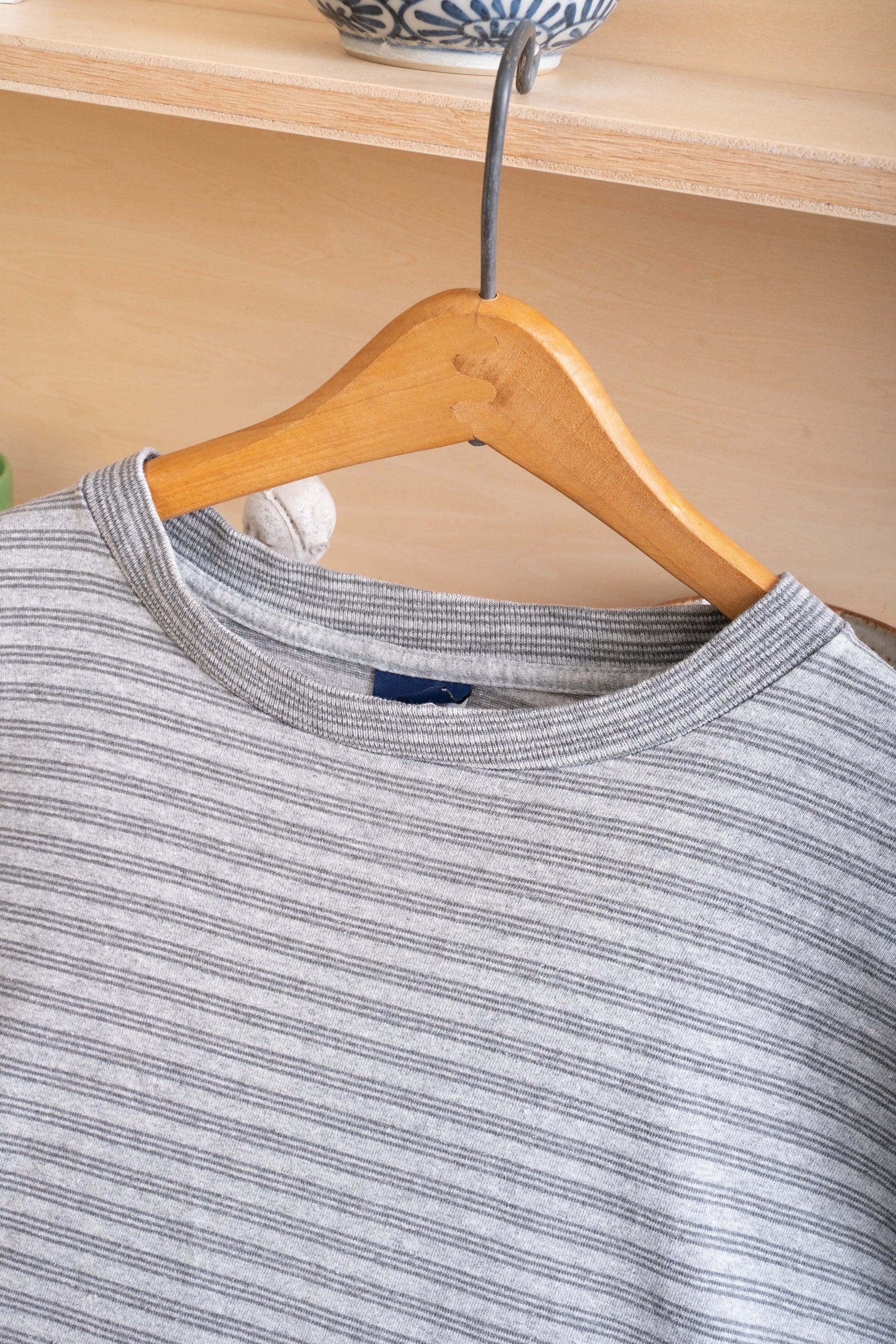 90S MADE IN USA HONORS STRIPED T-SHIRT